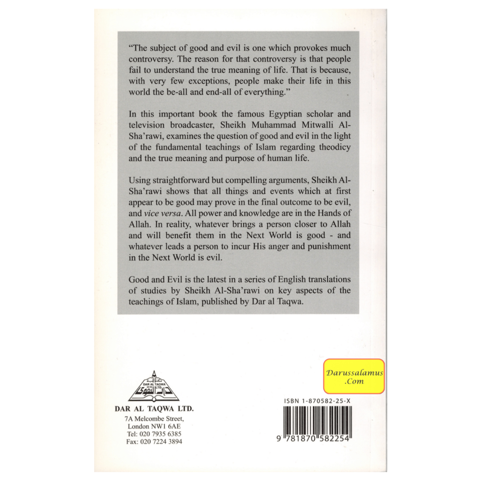 Good and Evil By Sheikh Al-Sha'rawi、mySite、topwebapps