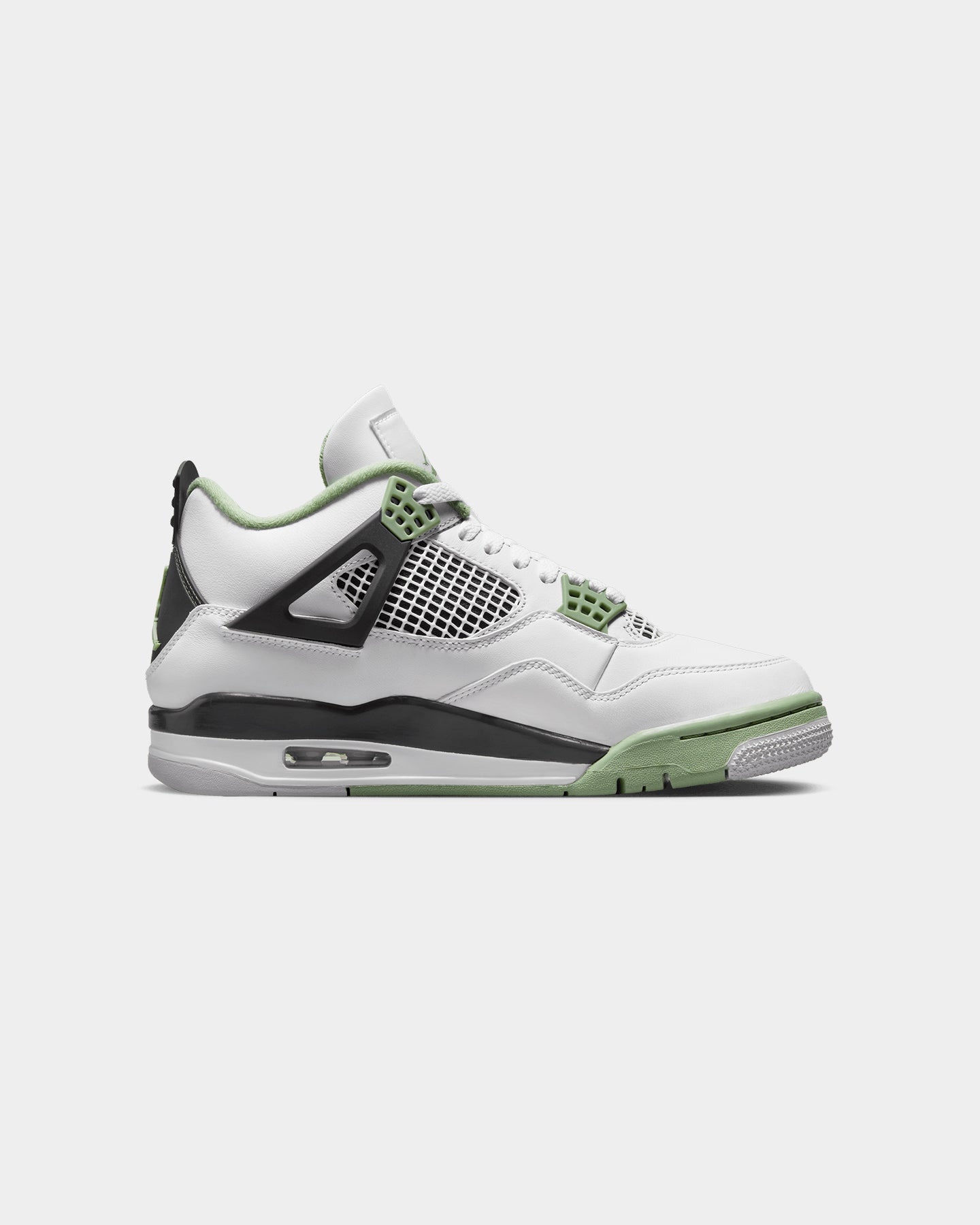 Jordan Women's Air Jordan 4 Retro Seafoam White/Oil Green、mySite、zt4zffjzw