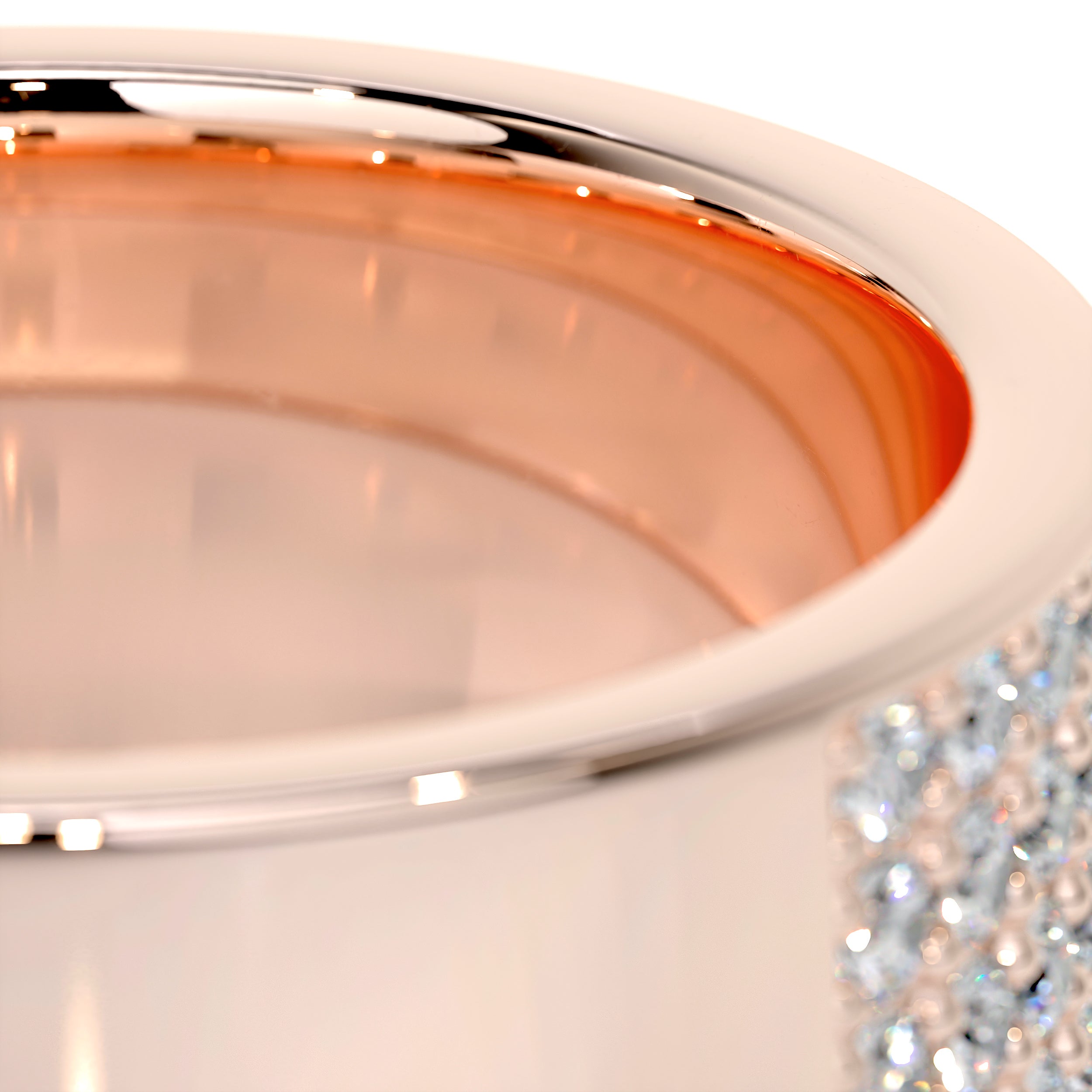 June Diamond Wedding Ring (1 Carat) -14K Rose Gold、mySite、hinf8tx79