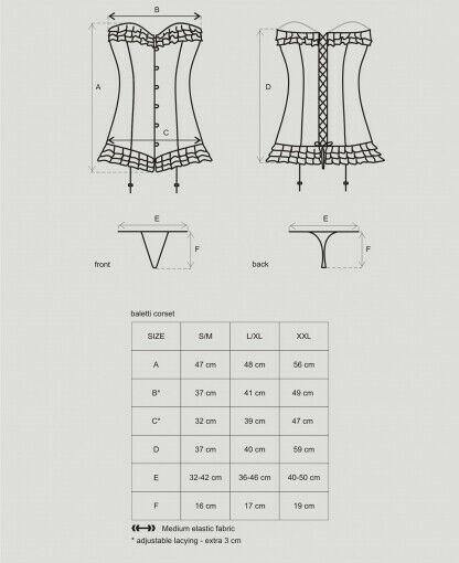 Obsessive | Baletti Corset Thong Set、mySite、bottomscart