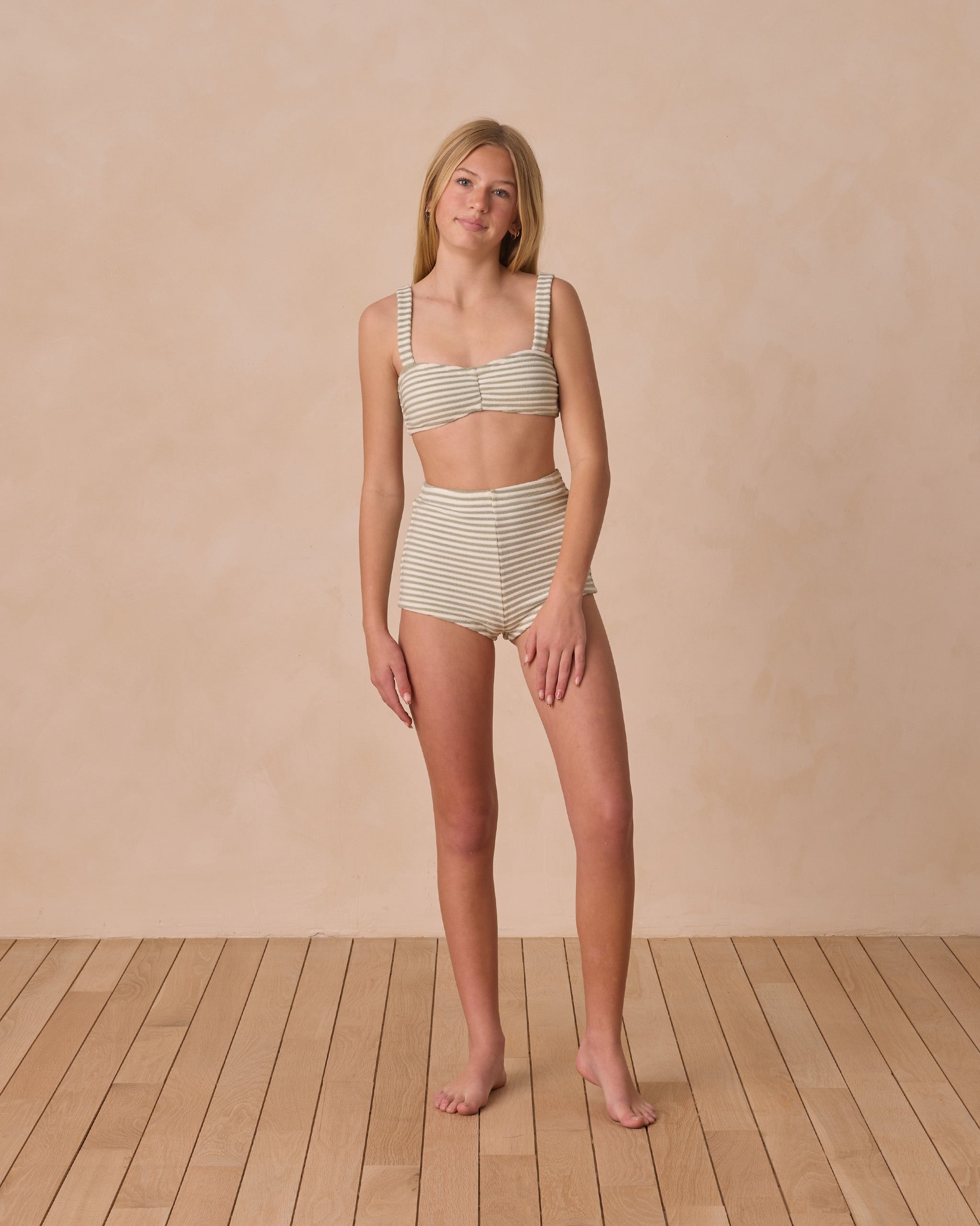  Alaya Bikini Set || Sage Stripe、mySite、layawaytickets