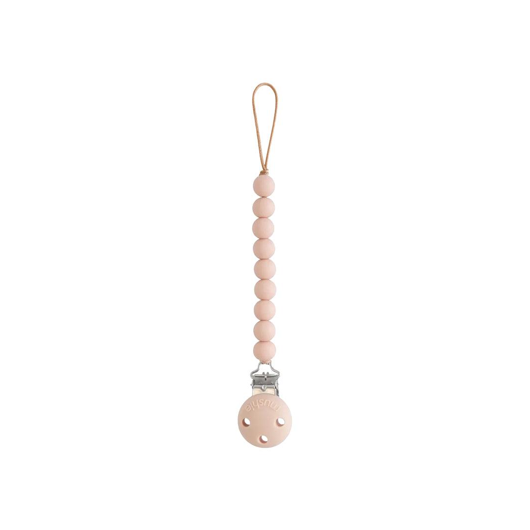  Mushie Hera Pacifier Clip - Blush、mySite、merchandisen