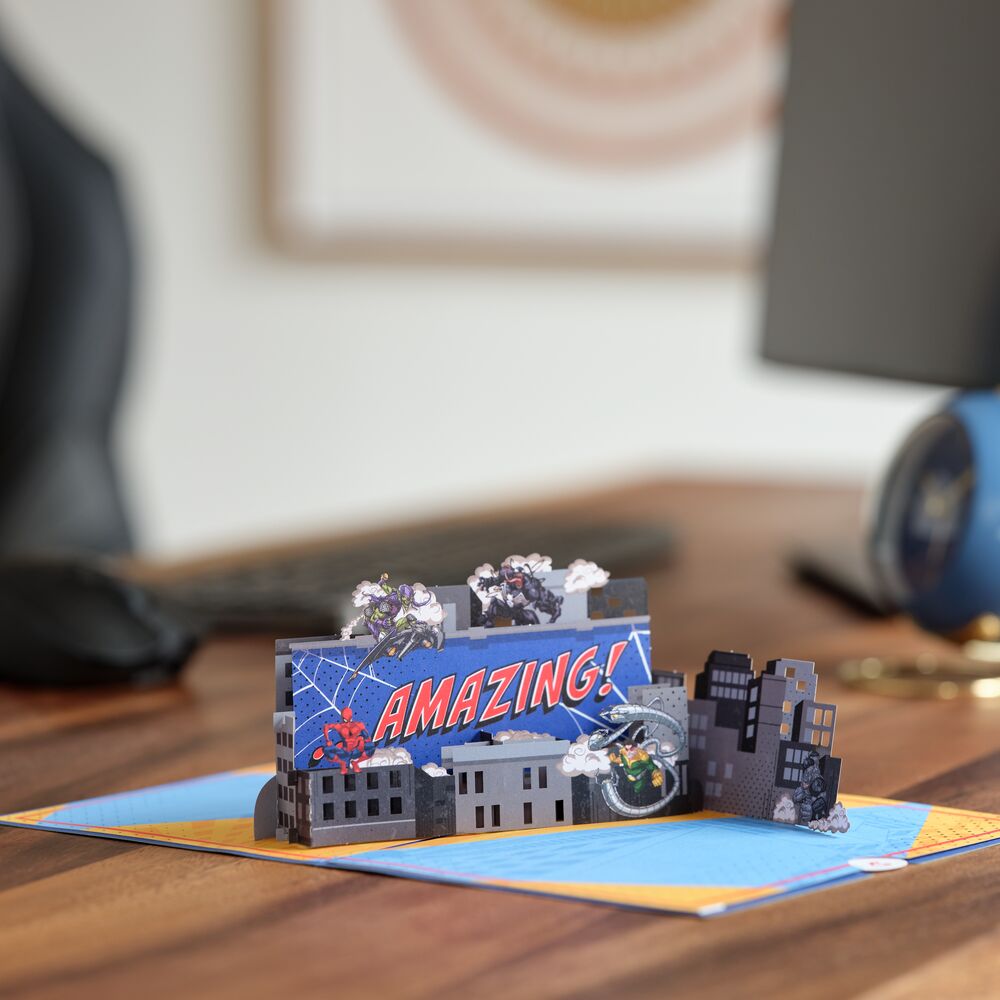 Marvel’s Spider-Man Beyond Amazing Dad Pop-Up Card、mySite、solidvoid