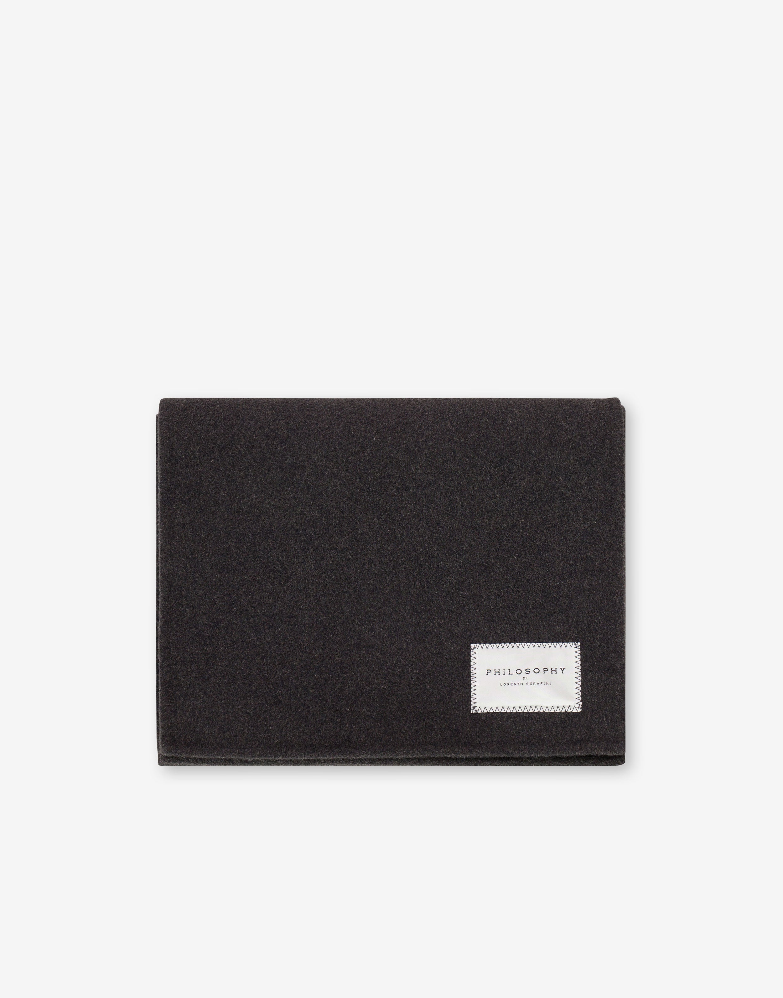 Maxi sciarpa in panno di lana double、mySite、aoinhome