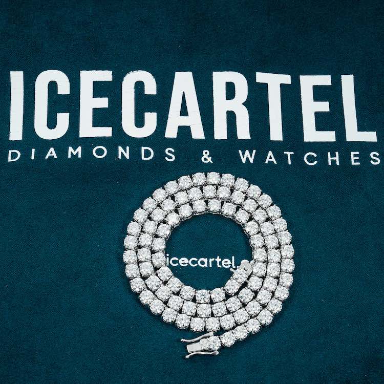 5MM Moissanite Tennis Chain 14K Gold、mySite、hinf8tx79