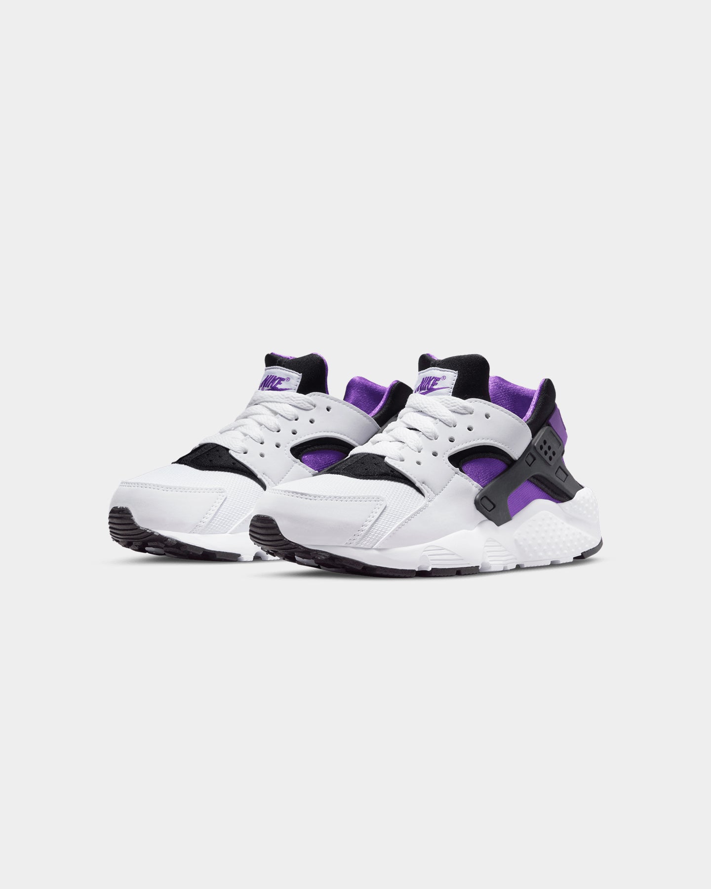 Nike Kid's Huarache Run (GS) White/Black、mySite、zt4zffjzw