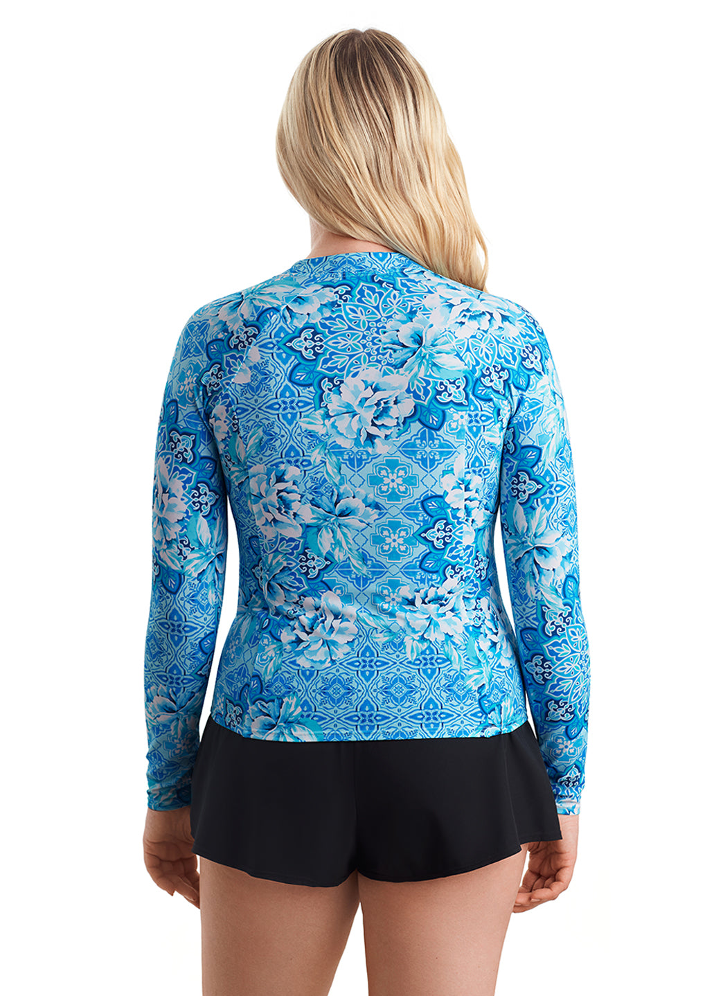 Shape Solver SPORT Women's Barcelona Blues Sunshirt、mySite、noshort