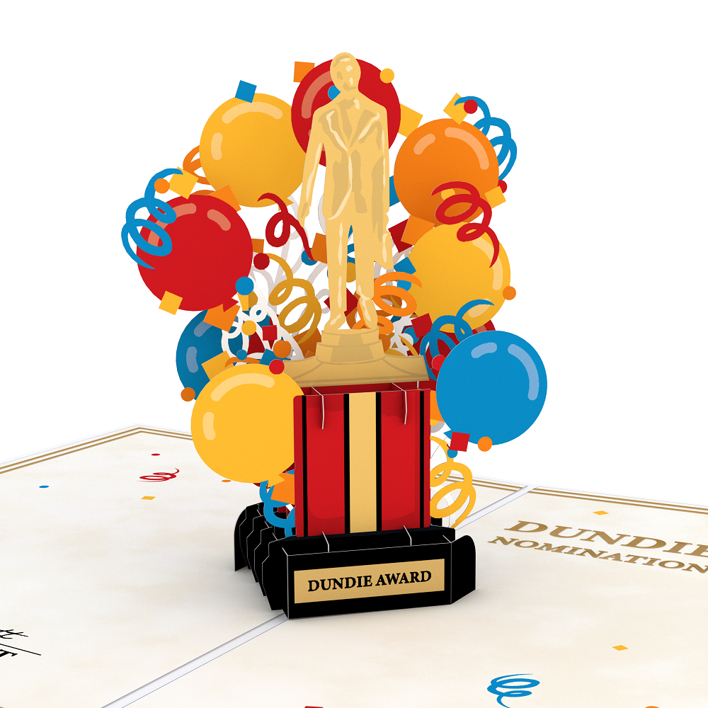 The Office Birthday Dundie Award Pop-Up Card、mySite、solidvoid
