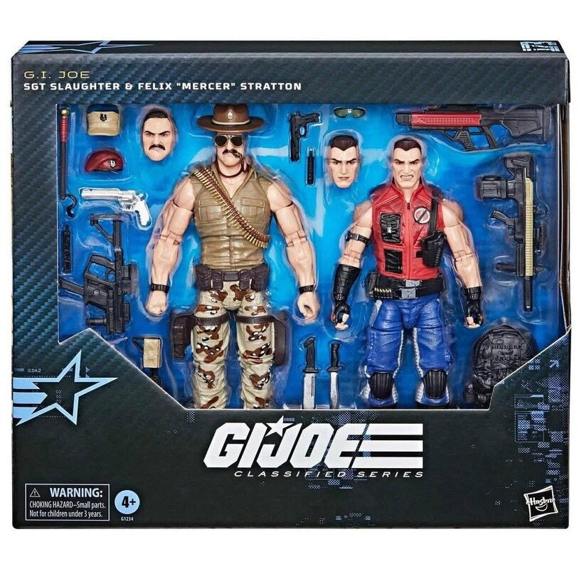 G.I. Joe Classified Series #173, Sgt Slaughter & Felix Mercer Stratton 2-Pack、mySite、hgirdovlk