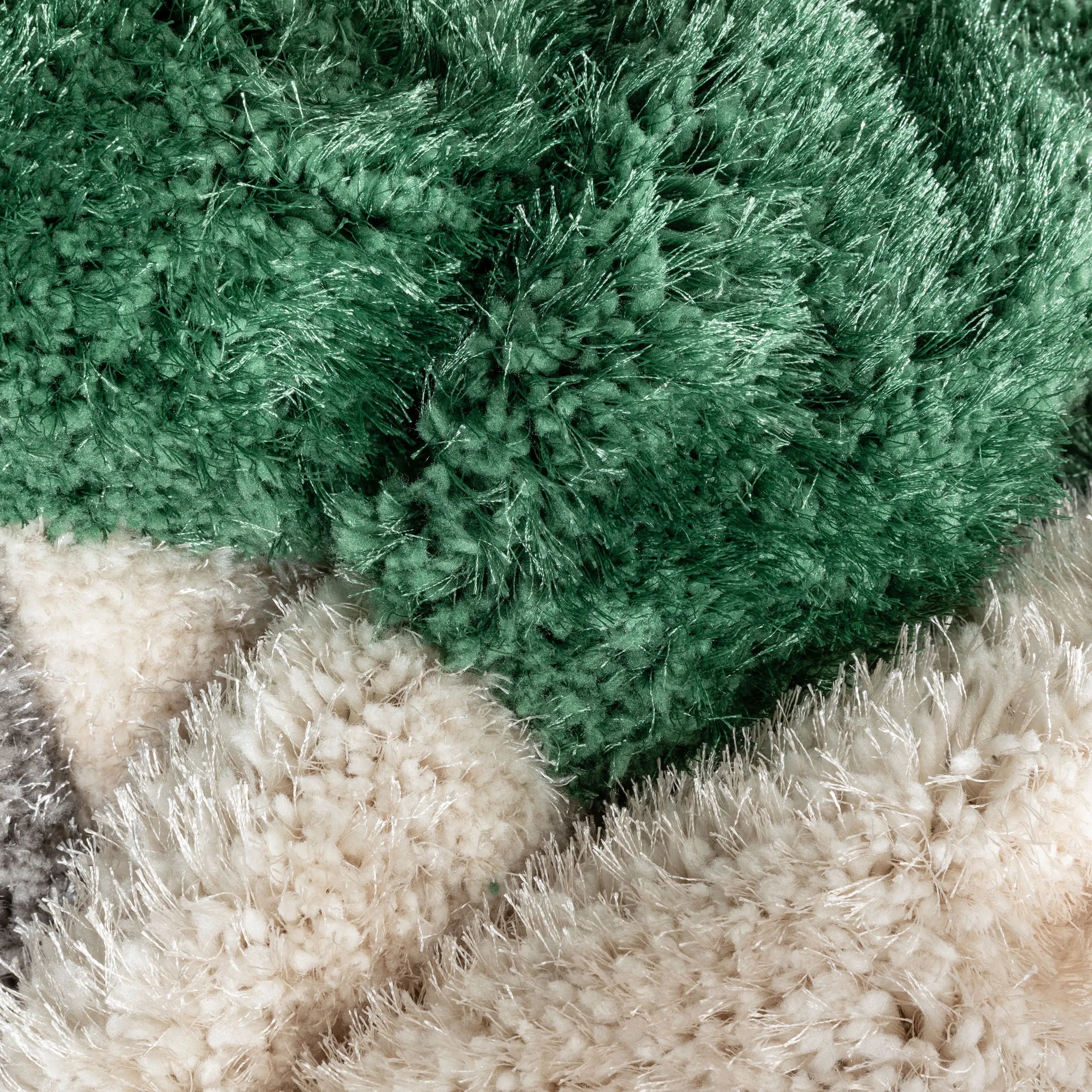 Holland Modern Geometric Green 3D Textured Thick & Soft Shag Rug、mySite、gigharbornorthrealestate