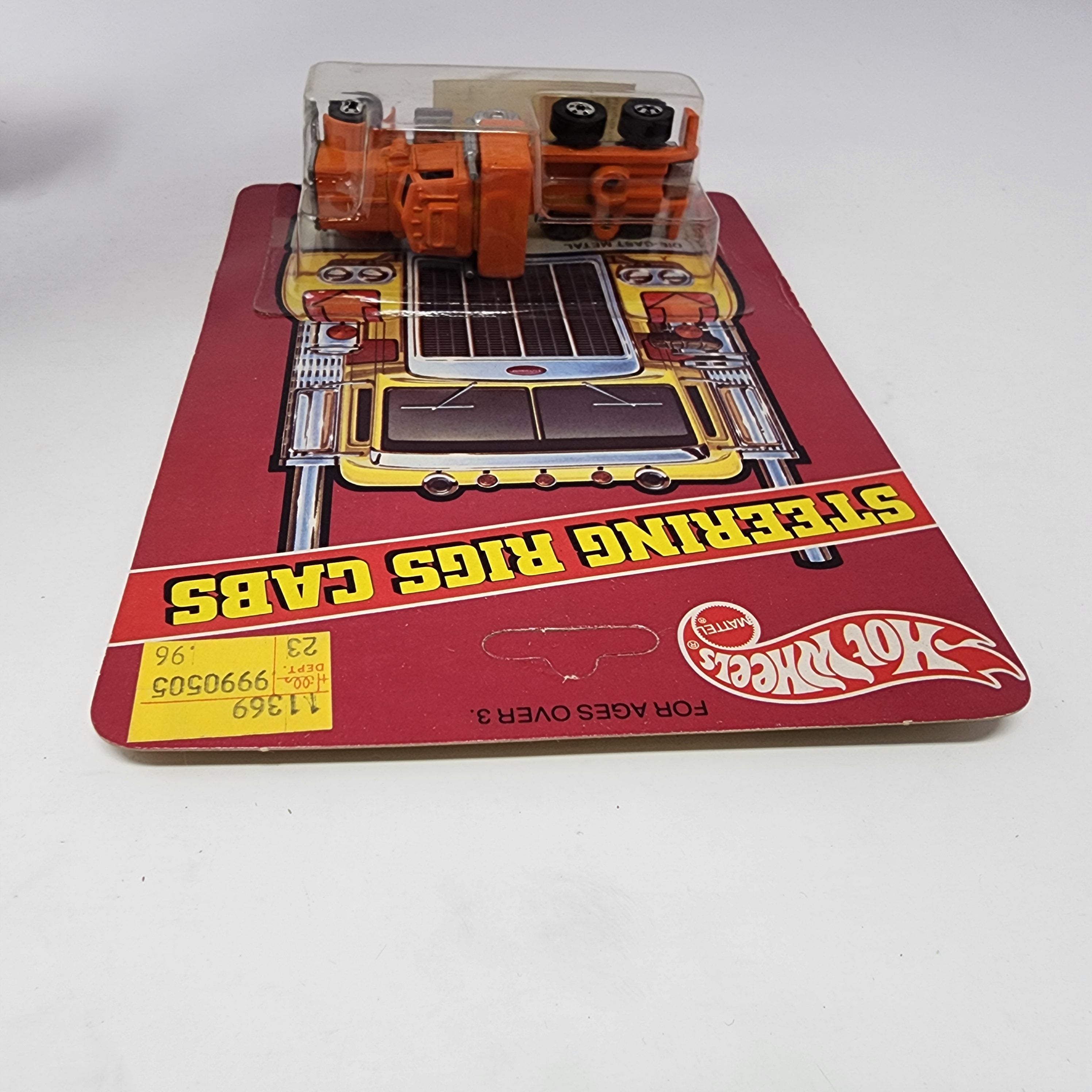 Peterbilt No 5672 * Orange * 1982 Hot Wheels Hong Kong Steering Rigs、mySite、hgirdovlk