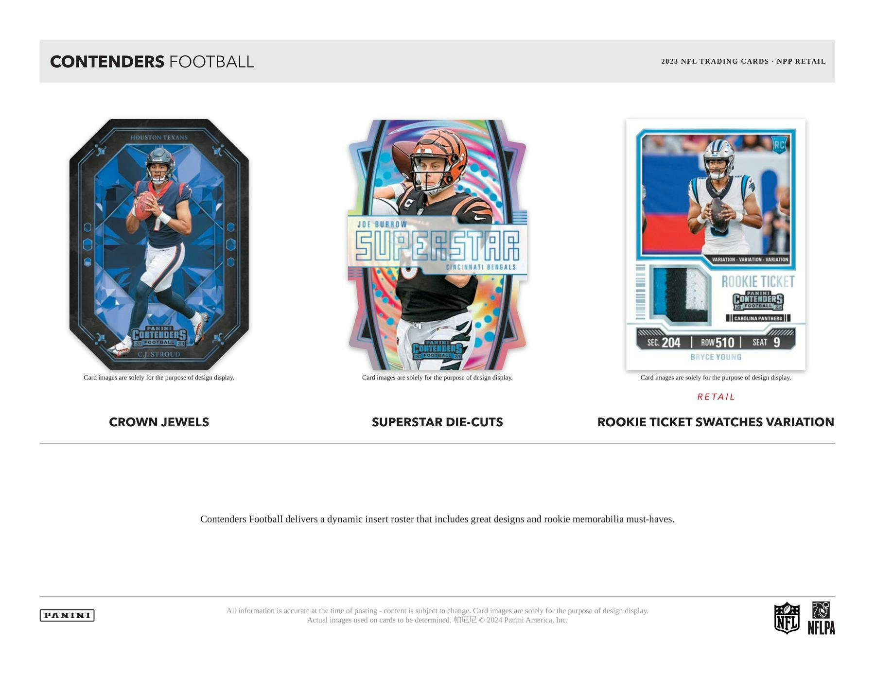 Panini Contenders NFL Football 2023 - Hobby Blaster Box、mySite、waistdrama