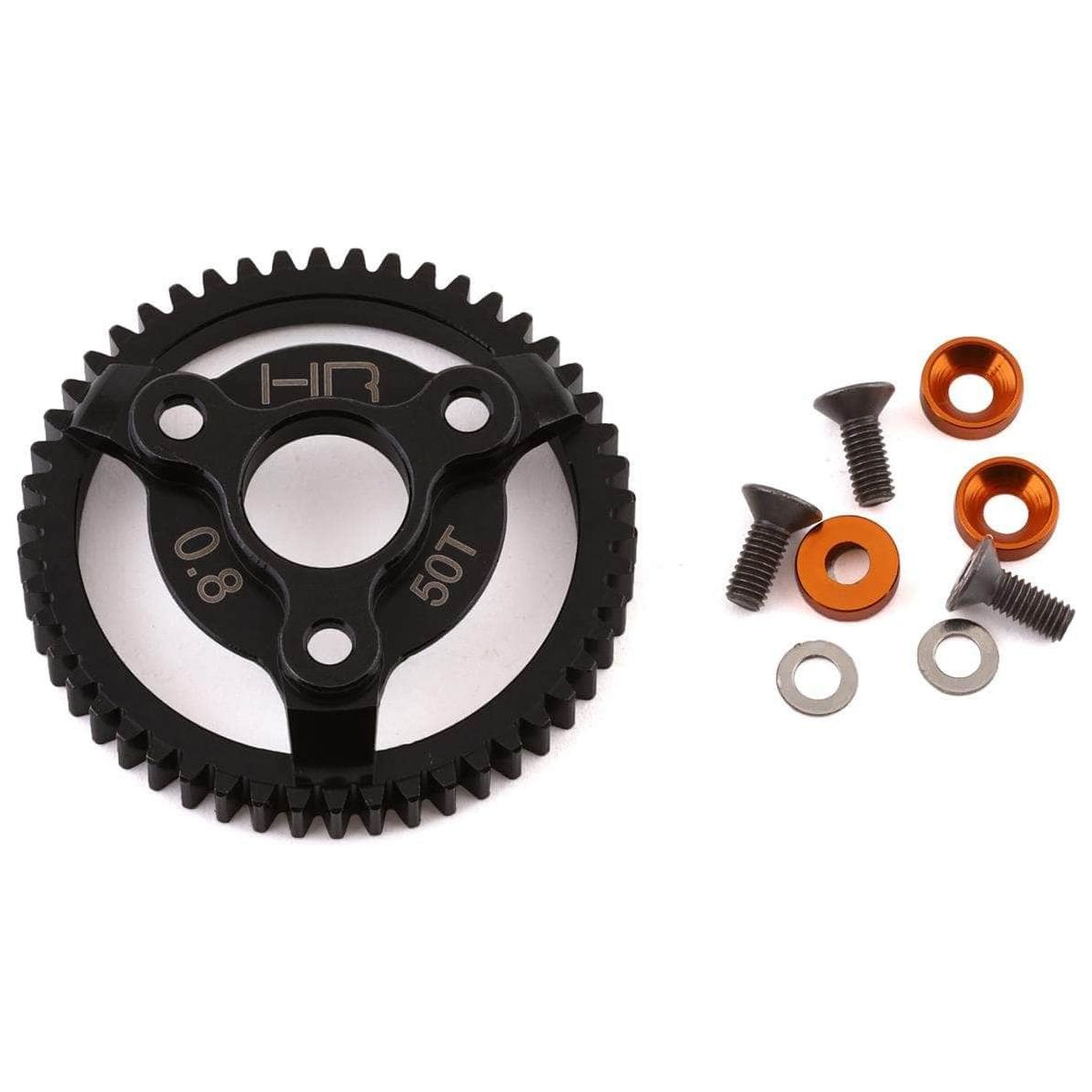  HRASTE250, Hot Racing Traxxas 32P Steel Spur Gear (Orange) (50T)、mySite、merchandisen