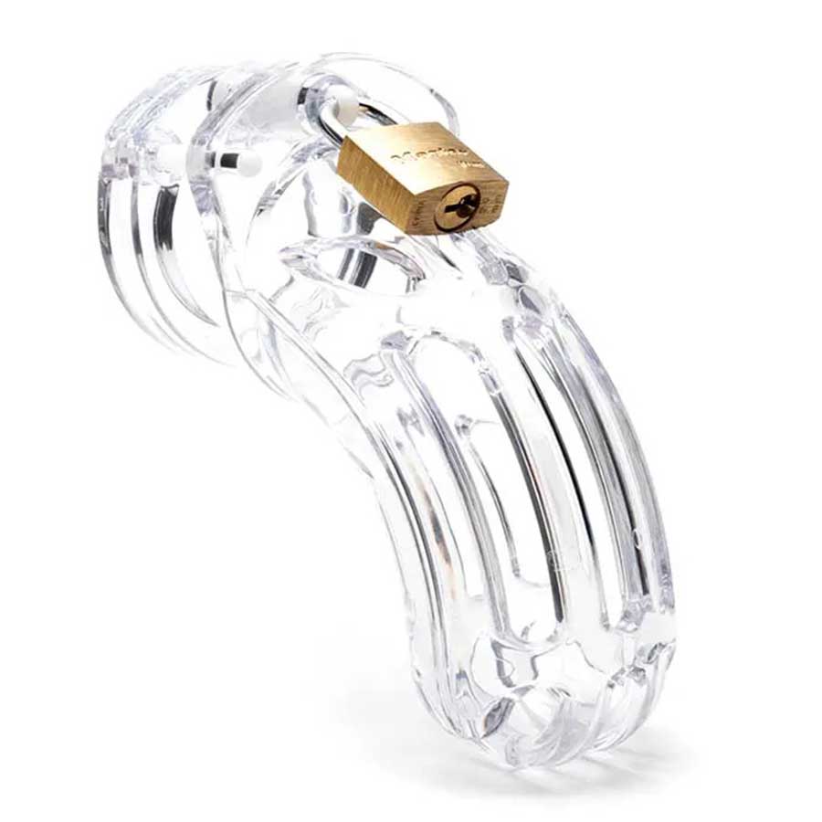 The Curve 3.75 Inch Clear Chastity Cock Cage Kit by CB-X、mySite、bottomscart