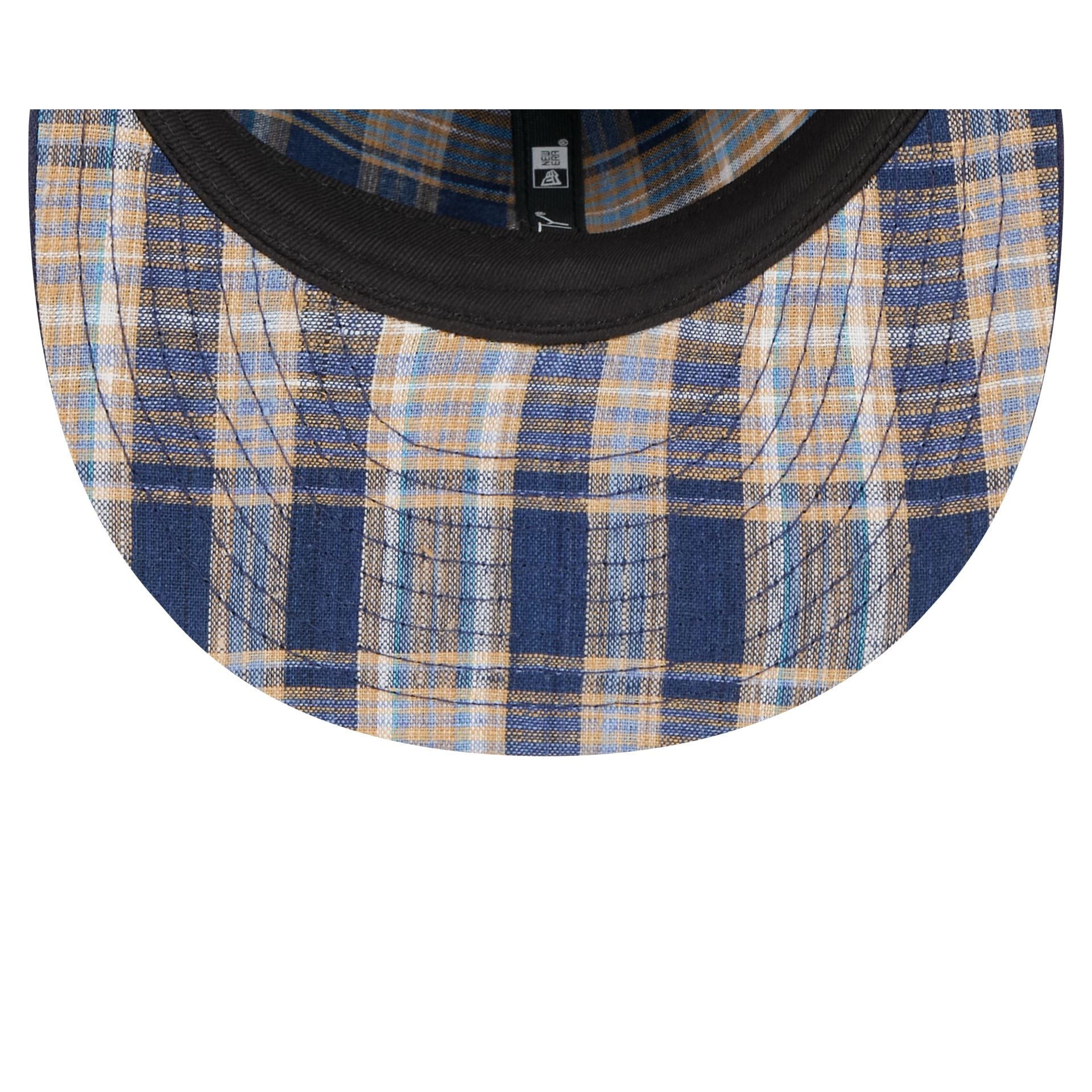 Athletics Blue Tartan 59FIFTY Fitted Hat、mySite、vikingsvslions