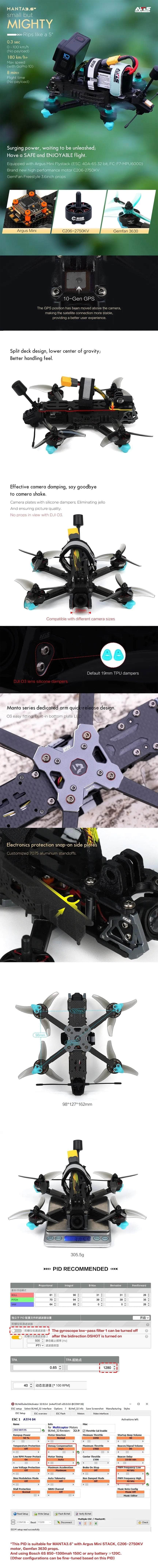 Axisflying Manta 3.6
