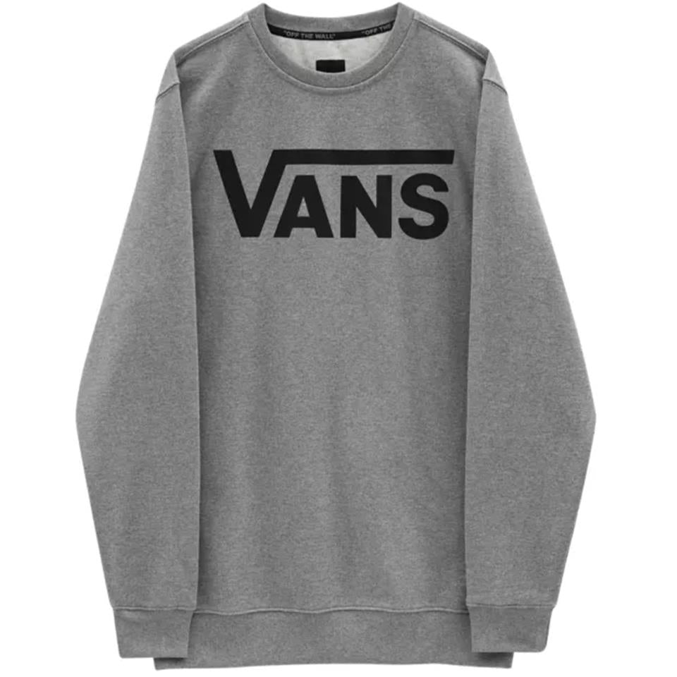  Vans Classic Crew Sweatshirt - Cement Heather/Black、mySite、merchandisen