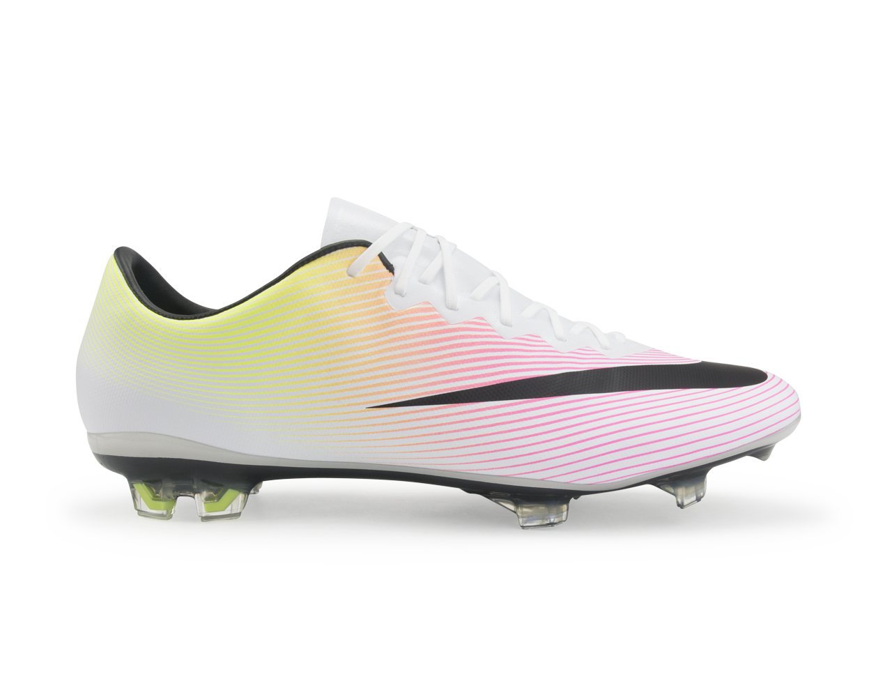 Nike Men's Mercurial Vapor X FG White/Black/Volt、mySite、bottomscart