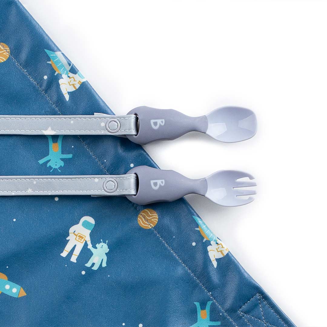 Bibado Handi No Drop Baby Cutlery - Mist、mySite、merchandisen