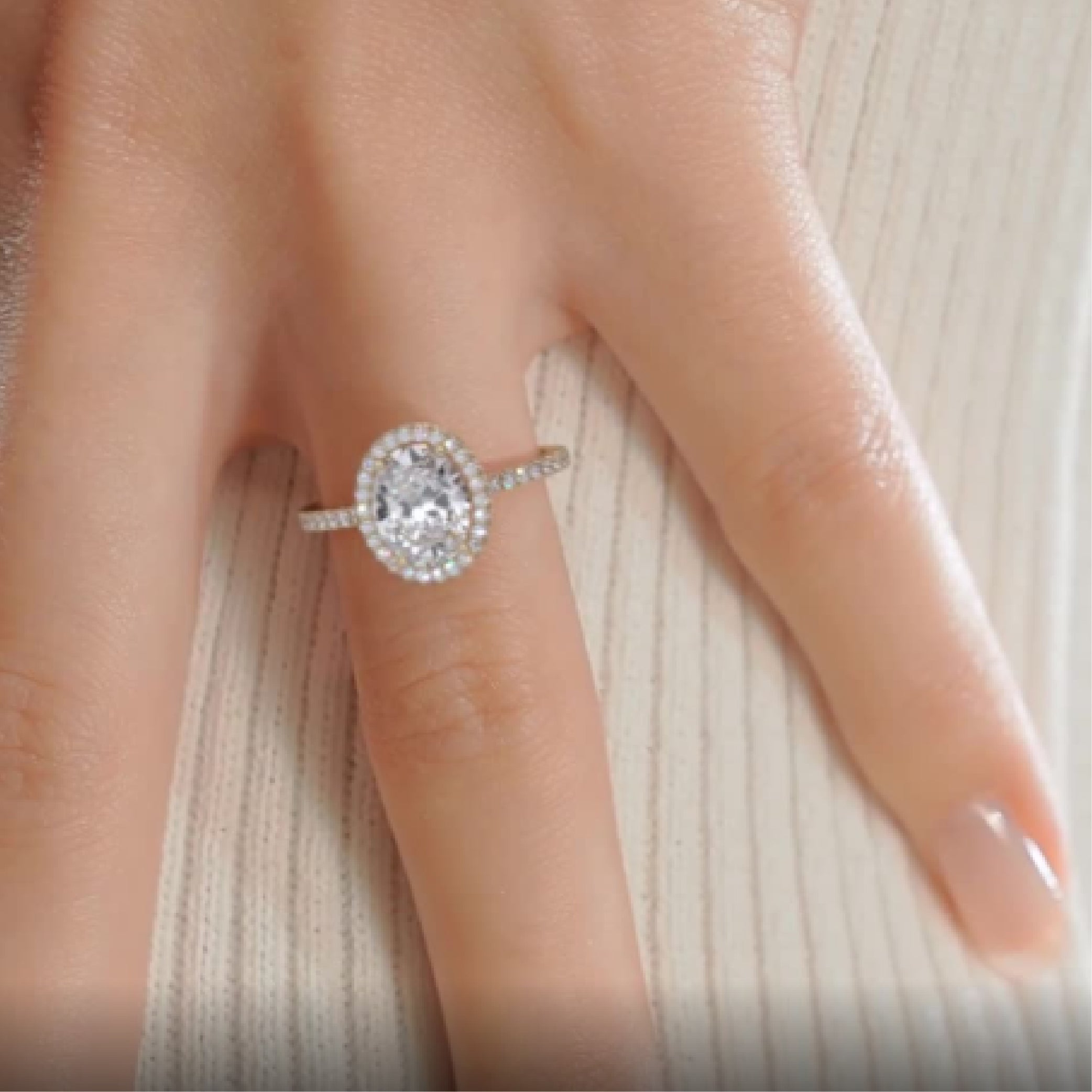 Parker Lab Grown Diamond Ring -18K Yellow Gold、mySite、hinf8tx79