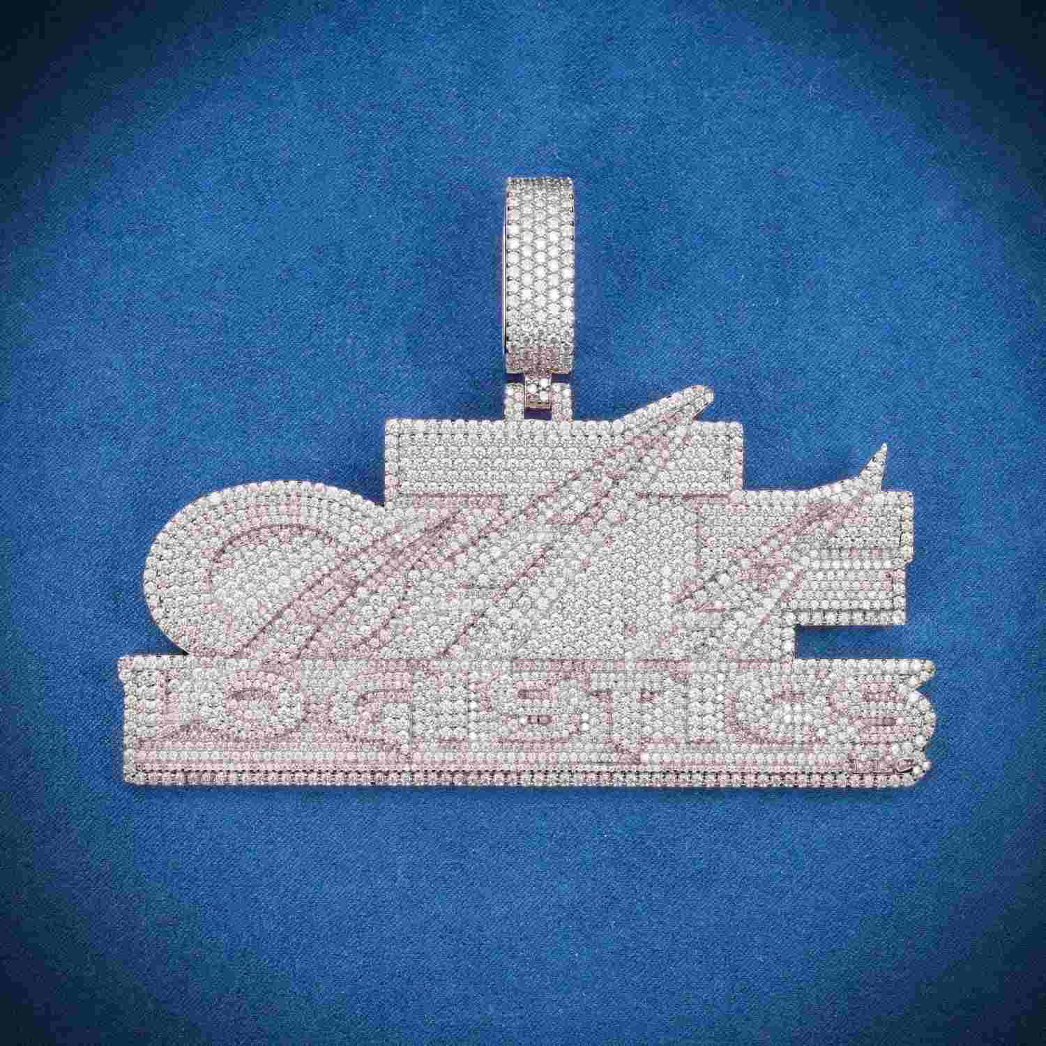 LOGISTICS Custom Moissanite Pendant 14K Gold、mySite、hinf8tx79