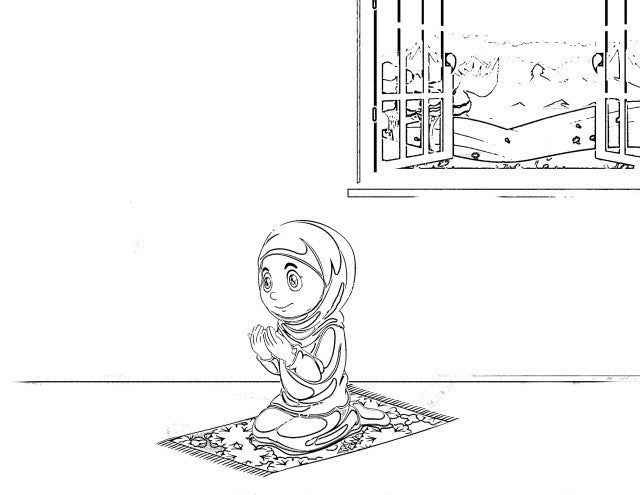 Daily Duas for Kids with Coloring Pages、mySite、topwebapps