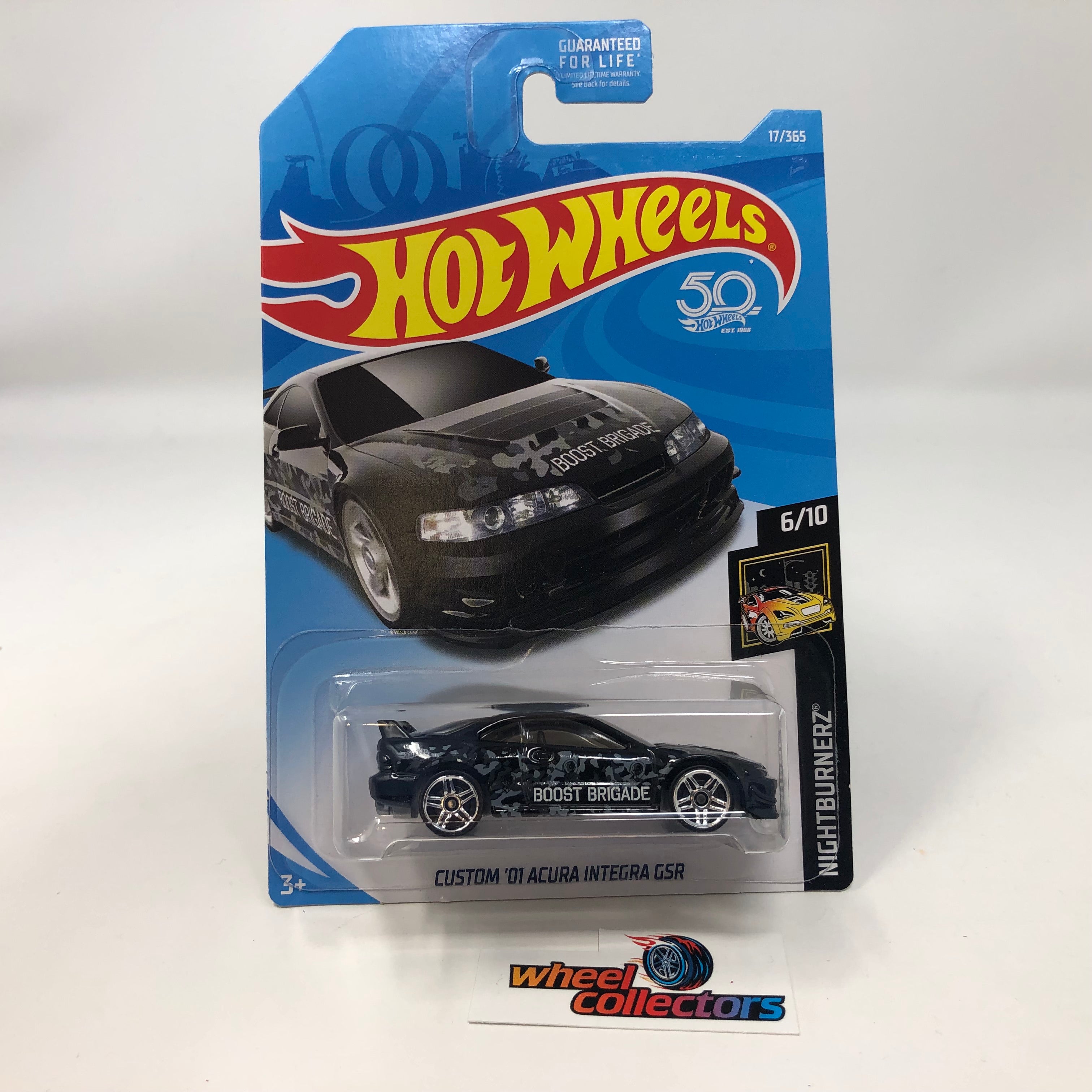 Custom '01 Acura Integra GSR #17 * Black * 2018 Hot Wheels BOOST BRIGADE、mySite、hgirdovlk