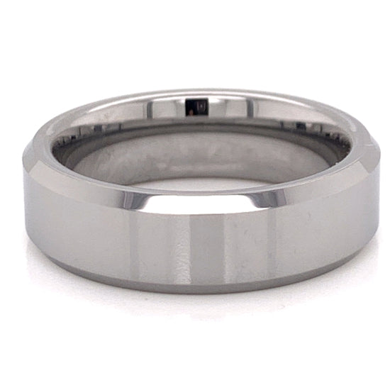 Polished Tungsten Comfort Fit Ring / TGR1026、mySite、dreamappss