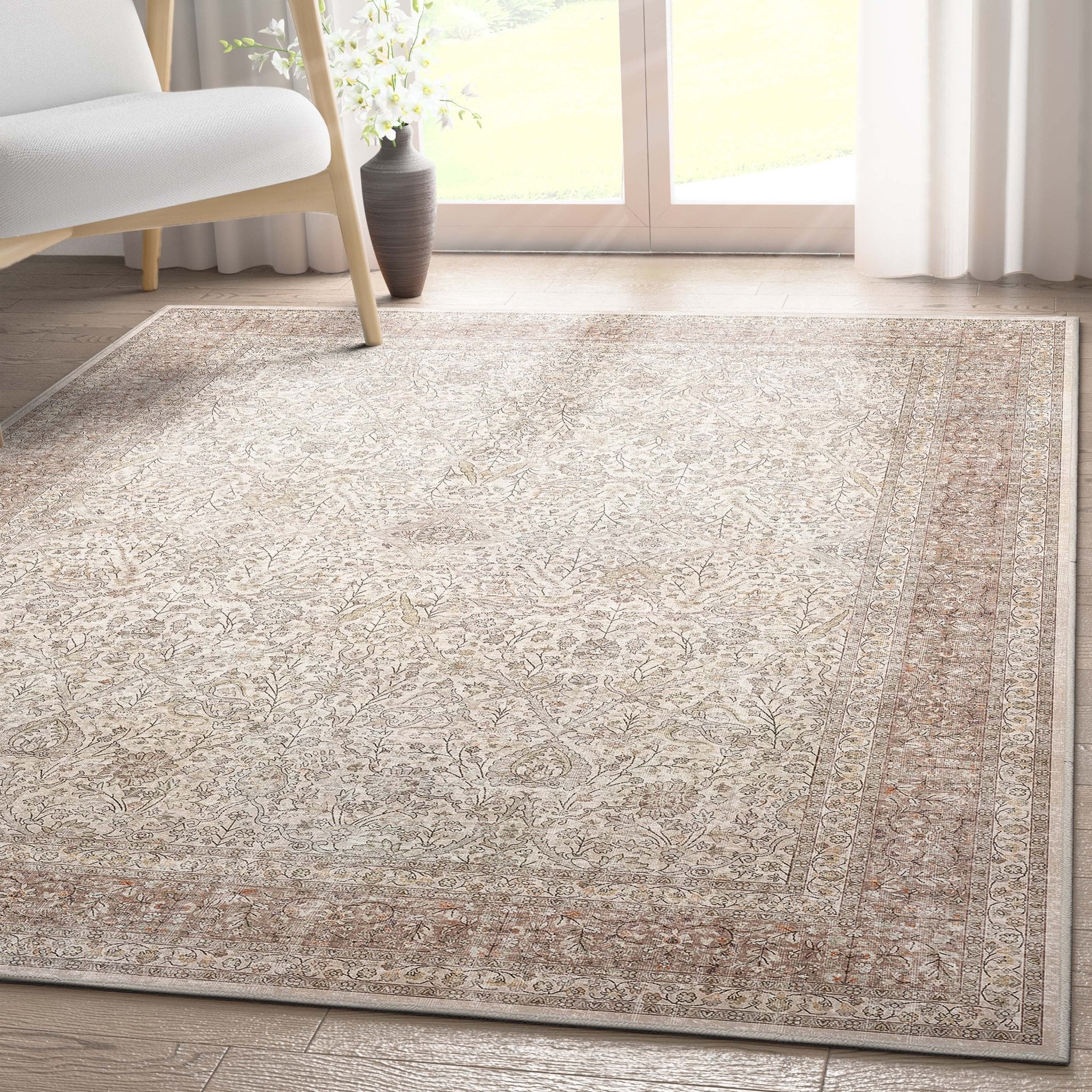 Isolde Vintage Persian Oriental Flat-Weave Rug、mySite、gigharbornorthrealestate