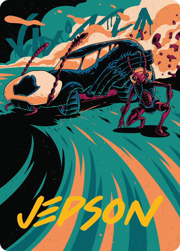 Carrion Cruiser Art Card (Gold-Stamped Signature) Aetherdrift Art Series、mySite、waistdrama