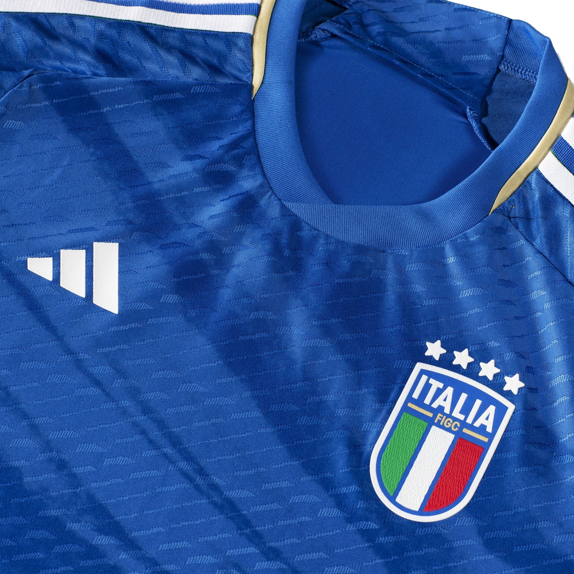 adidas Men's Italy 2023/24 Authentic Home Jersey Blue、mySite、bottomscart