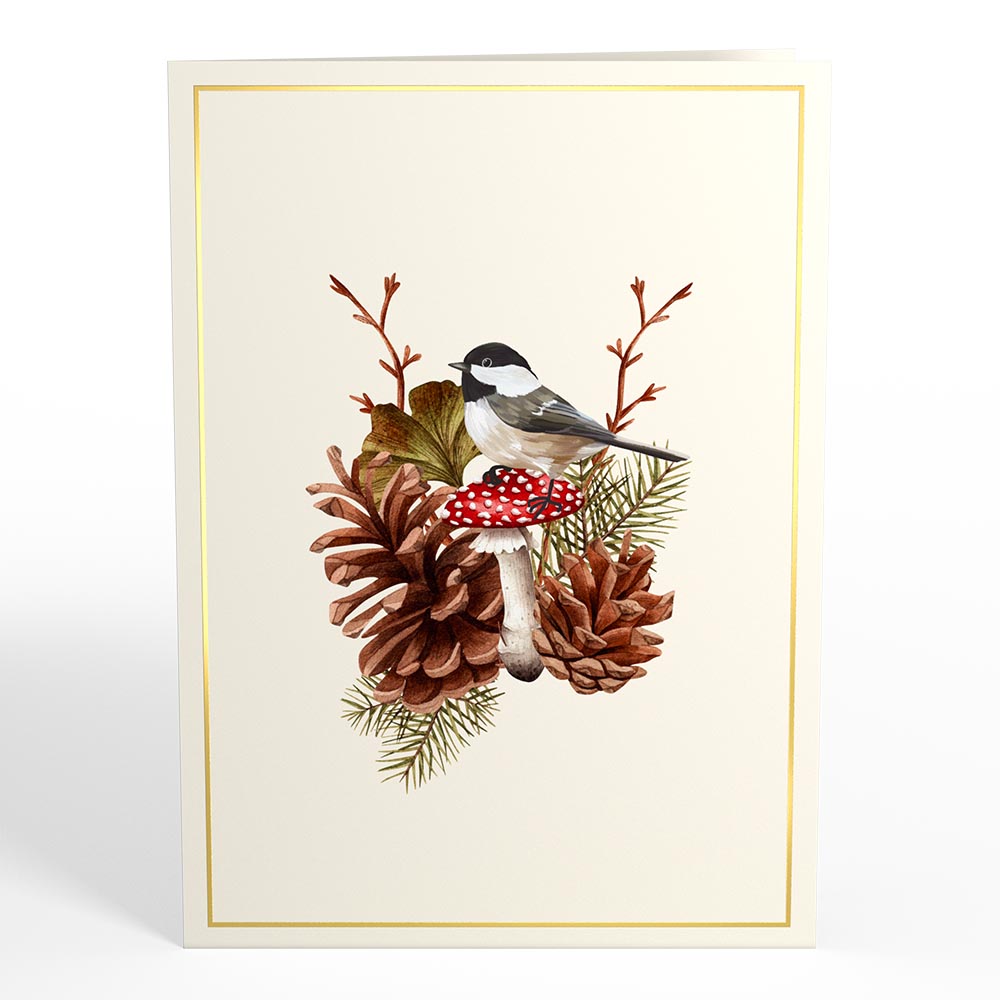 Fall Forest Floor Pop-Up Card、mySite、solidvoid