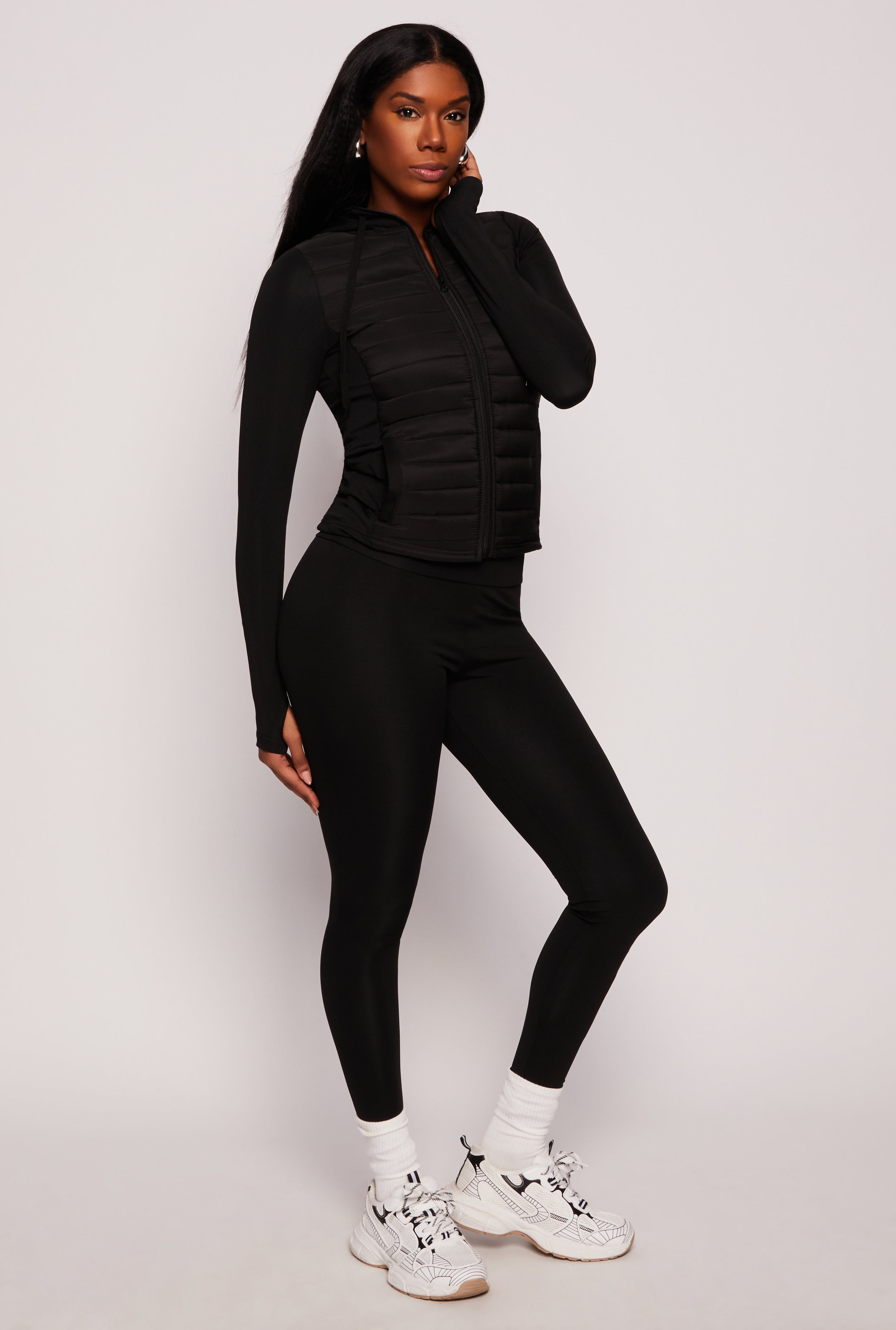 Wide Waistband Leggings、mySite、camillekostekn