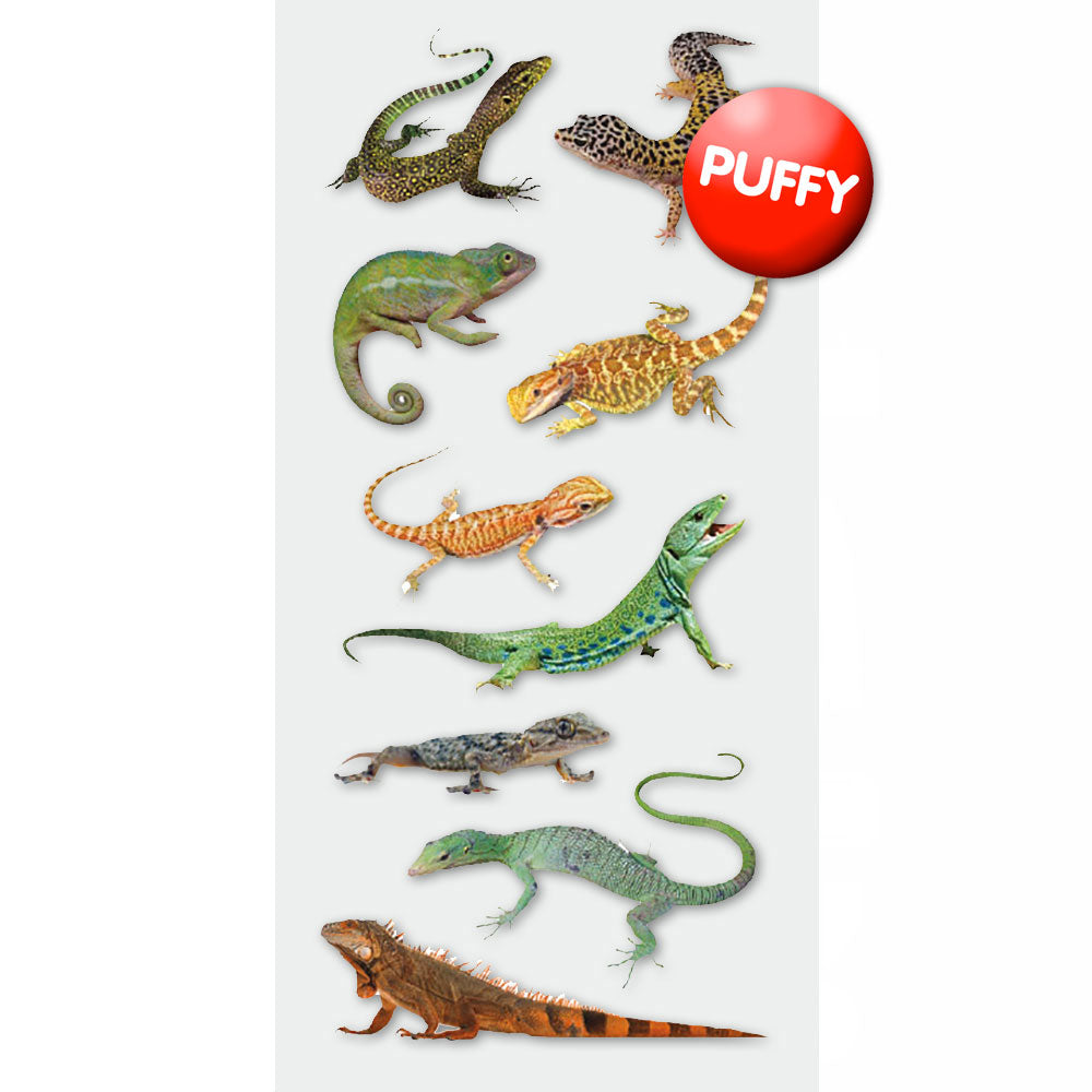 Lizards Puffy Stickers、mySite、ghnorth