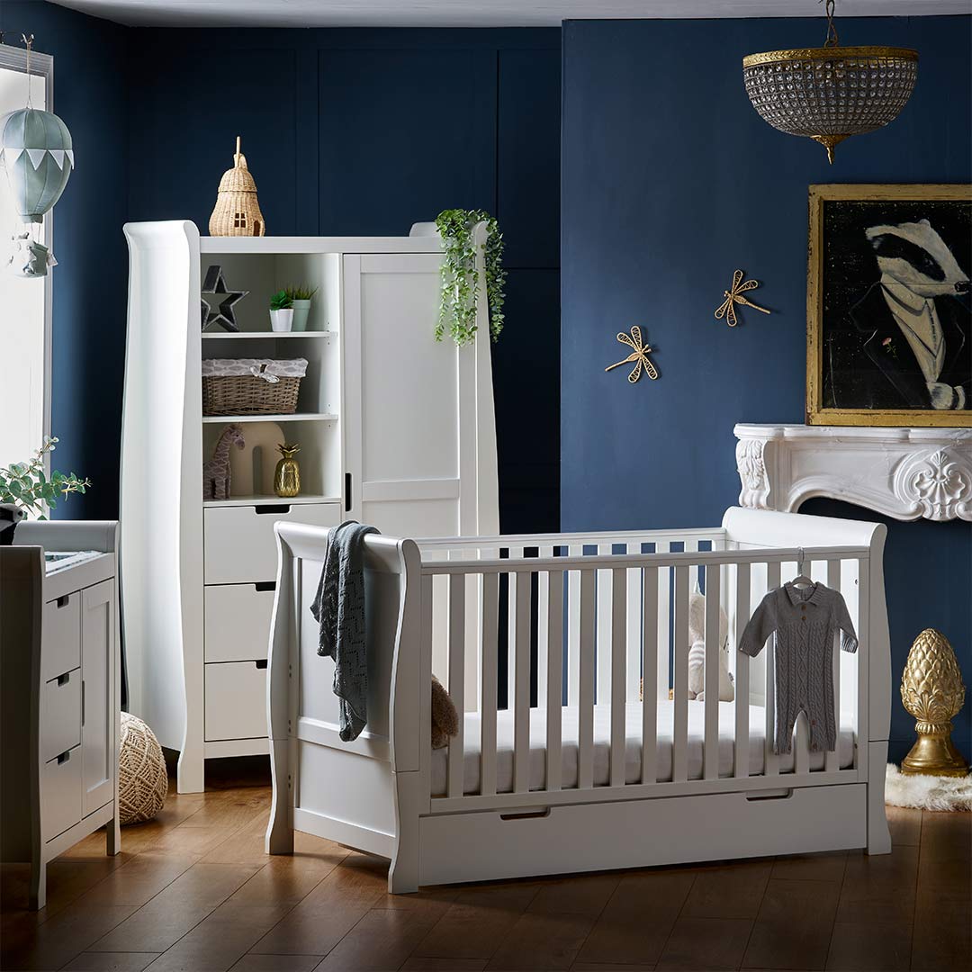  Obaby Stamford Classic 3 Piece Room Set - White、mySite、merchandisen