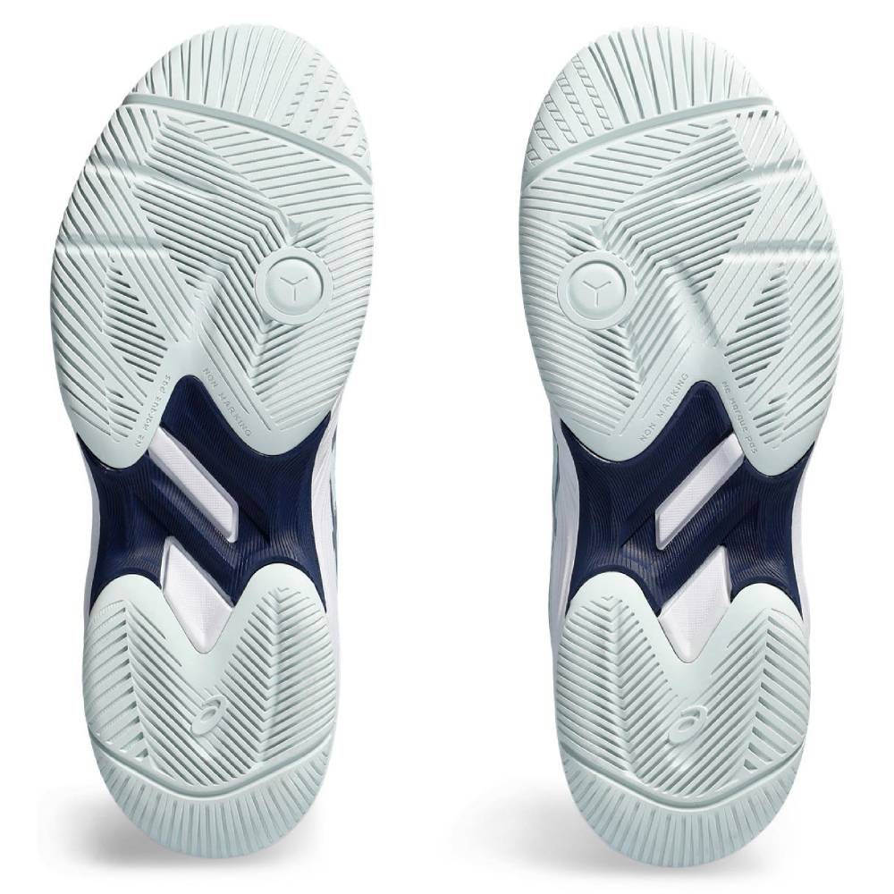 Asics Gel Game 9 Women's Tennis Shoe (Pale Mint/Blue)