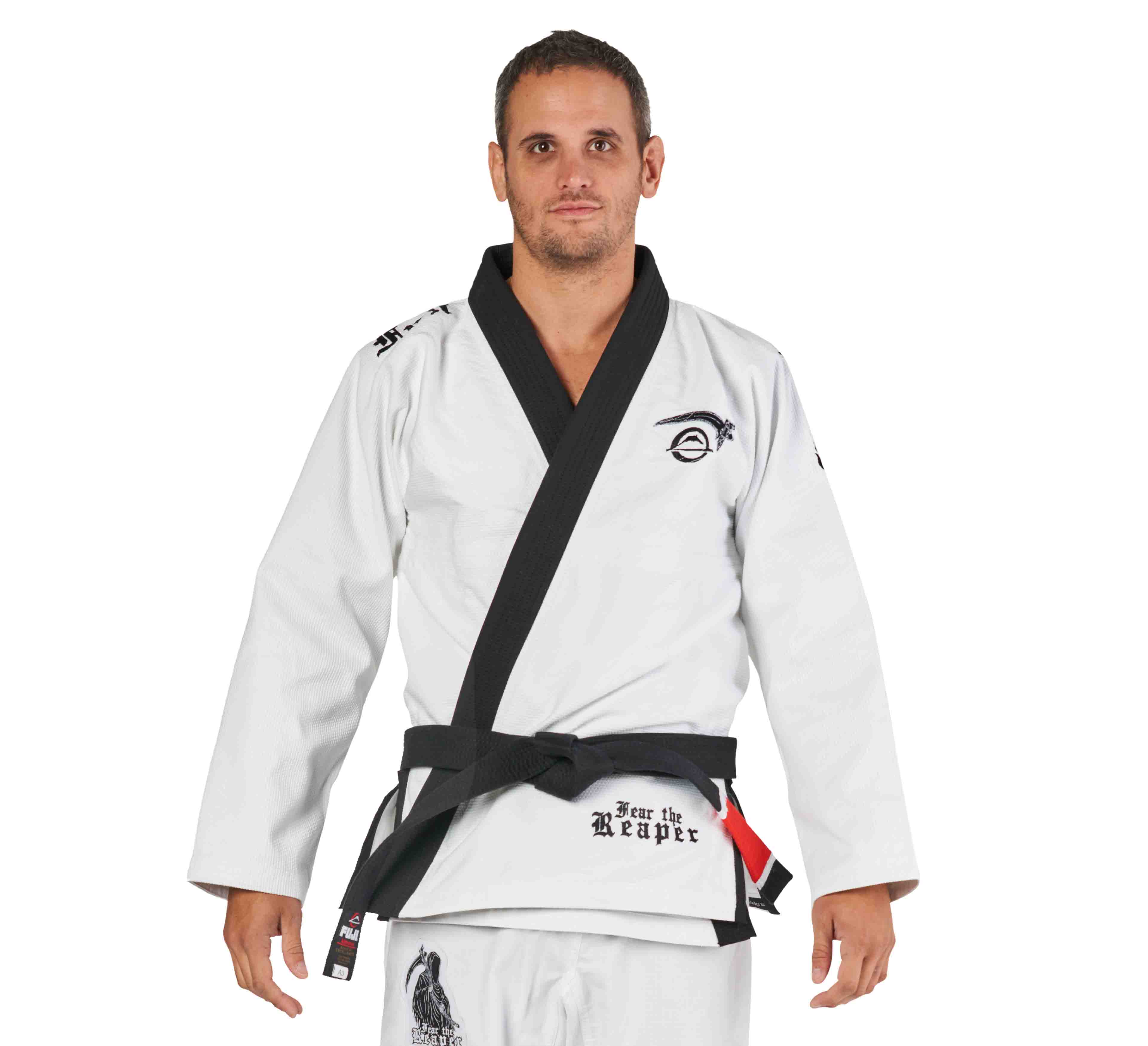 Sekai 2.0 BJJ Gi Fear The Reaper Edition White、mySite、gigharbornorthrealestate