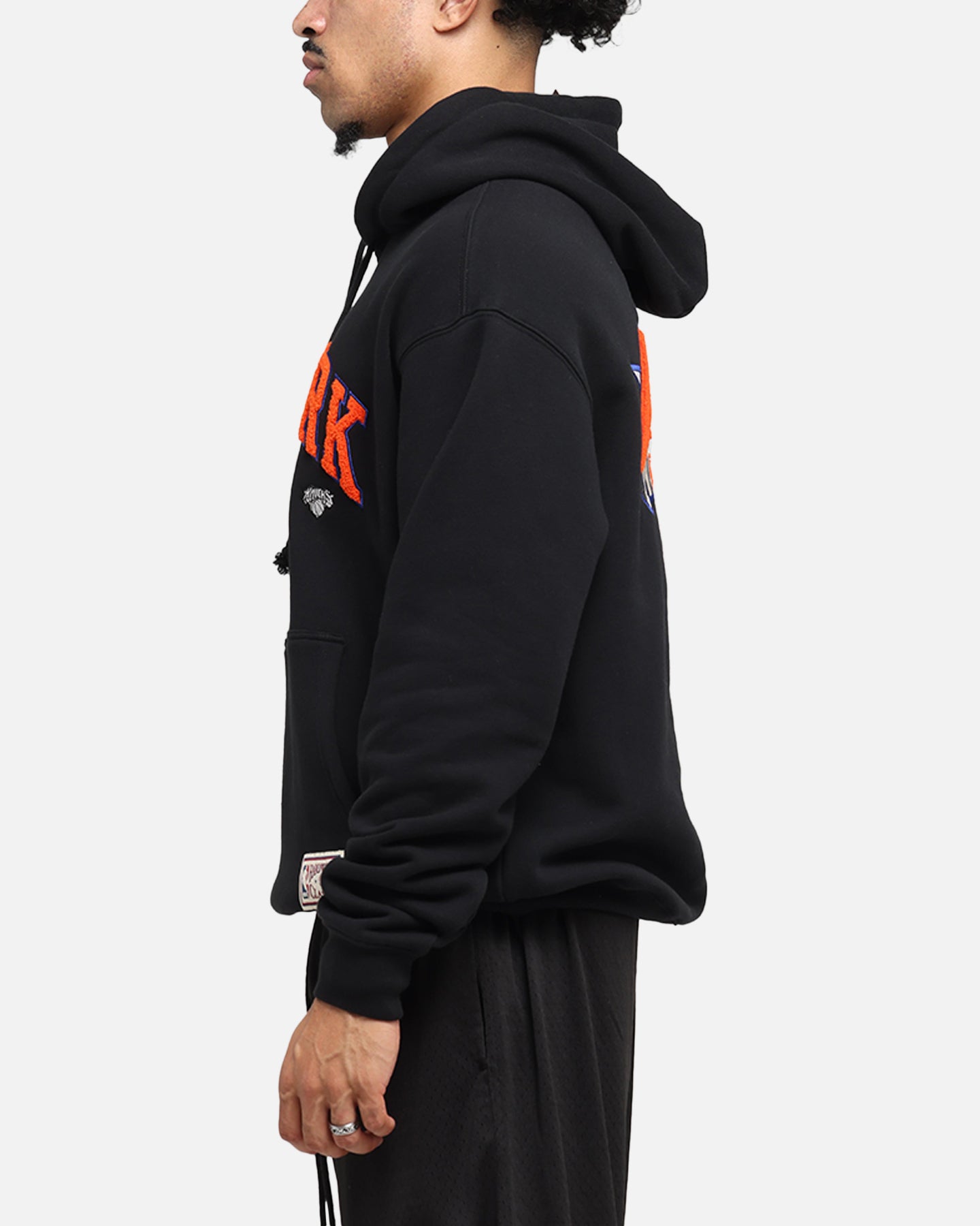 Mitchell & Ness New York Knicks Big Apple Hoodie Black、mySite、zt4zffjzw