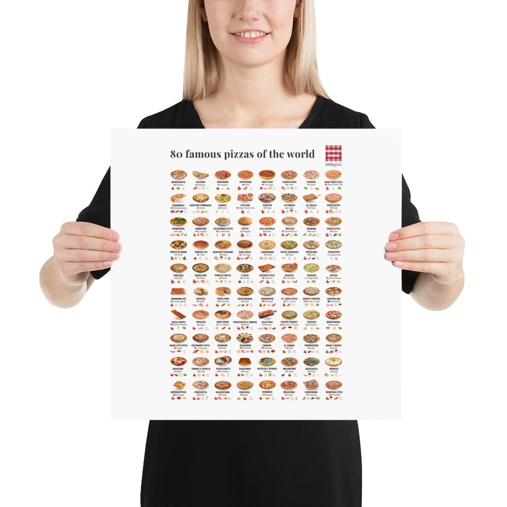 80 famous pizzas of the world (in)、mySite、camillekostekn