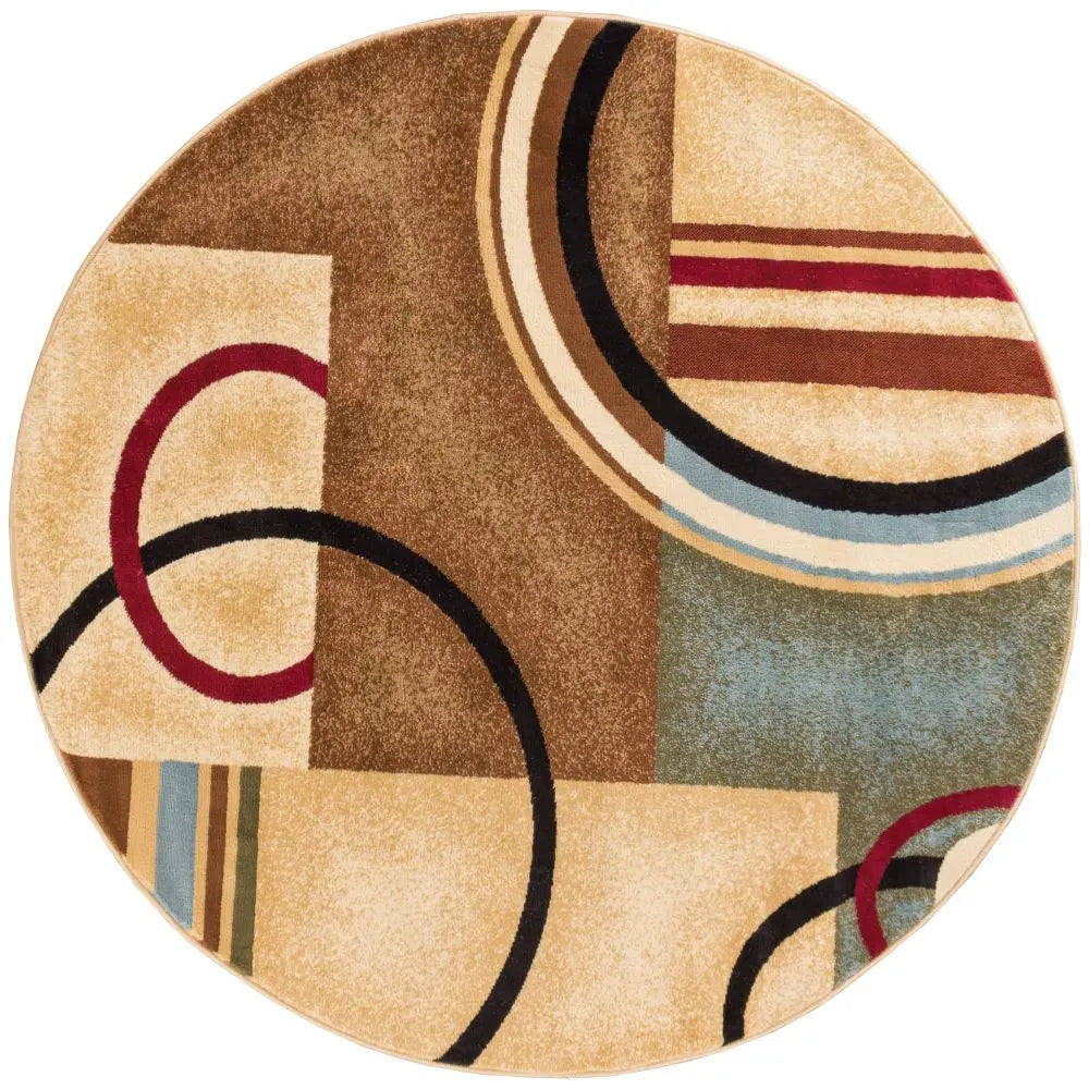 Arcs & Shapes Ivory Modern Rug、mySite、gigharbornorthrealestate