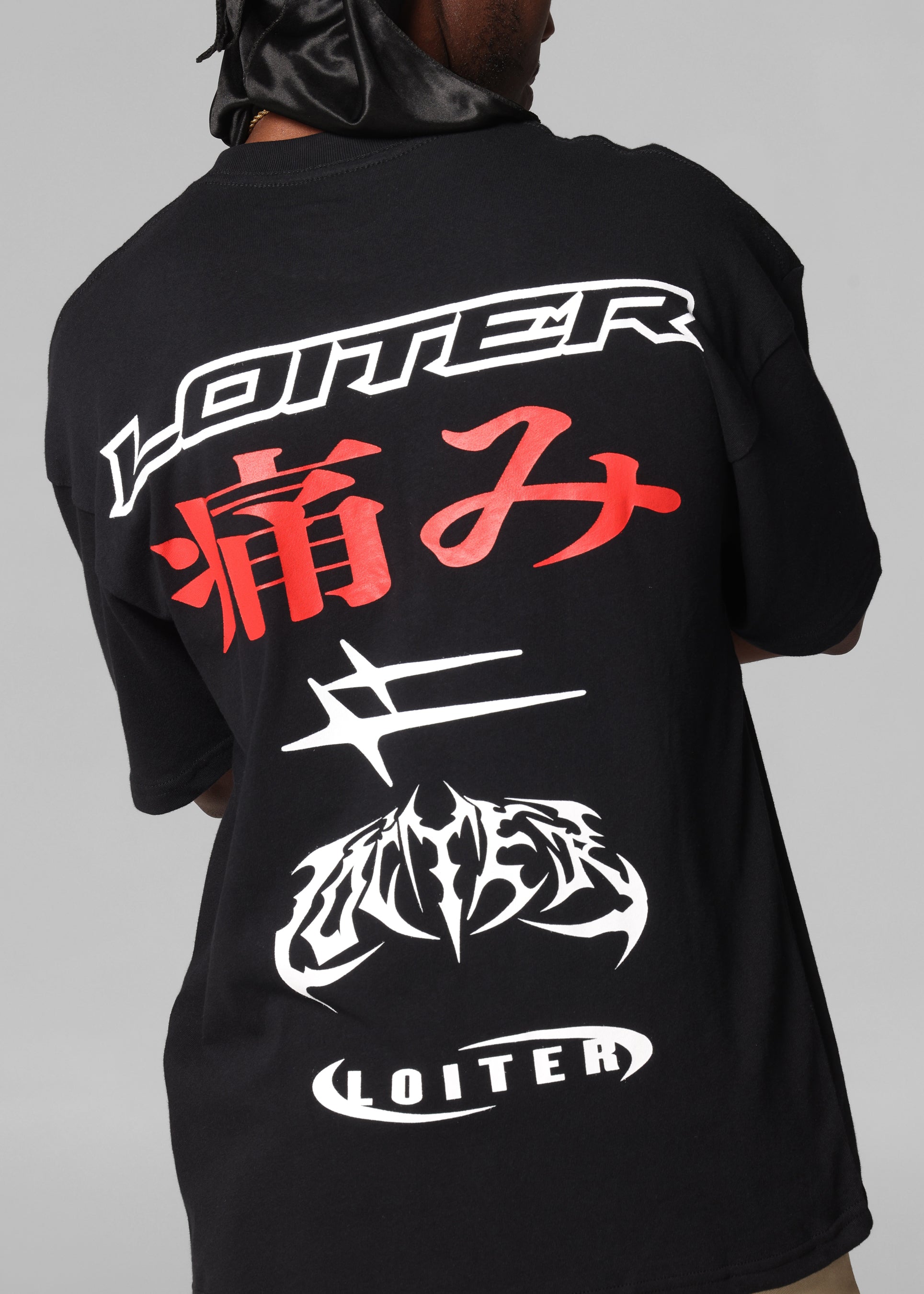 Loiter Pain T-Shirt Black、mySite、zt4zffjzw