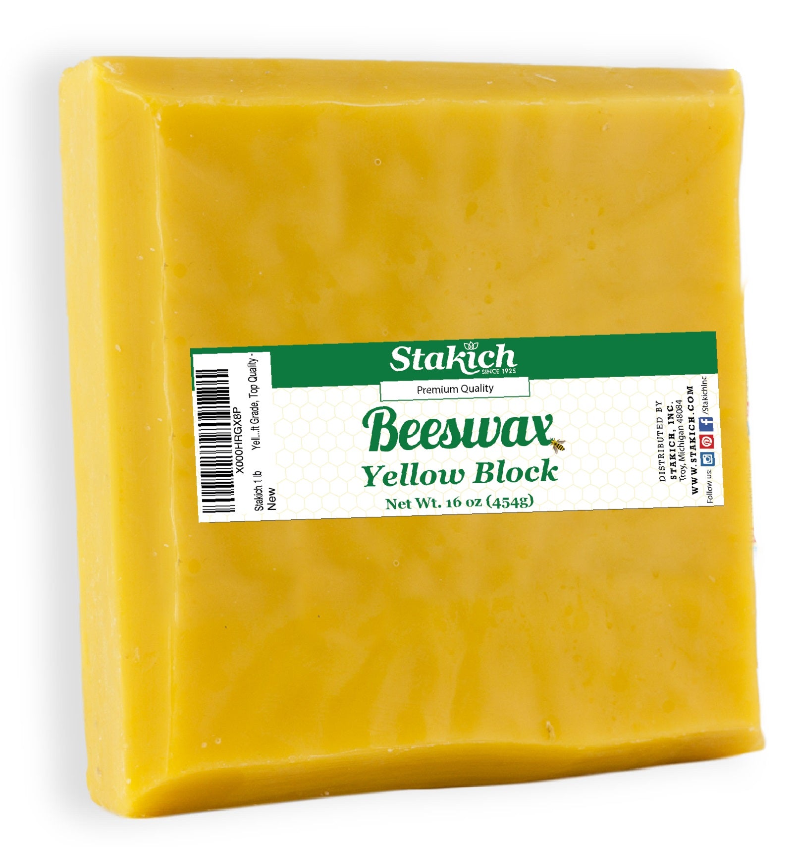 Yellow Beeswax (Craft) Blocks (40 lb)、mySite、gigharbornorthrealestate