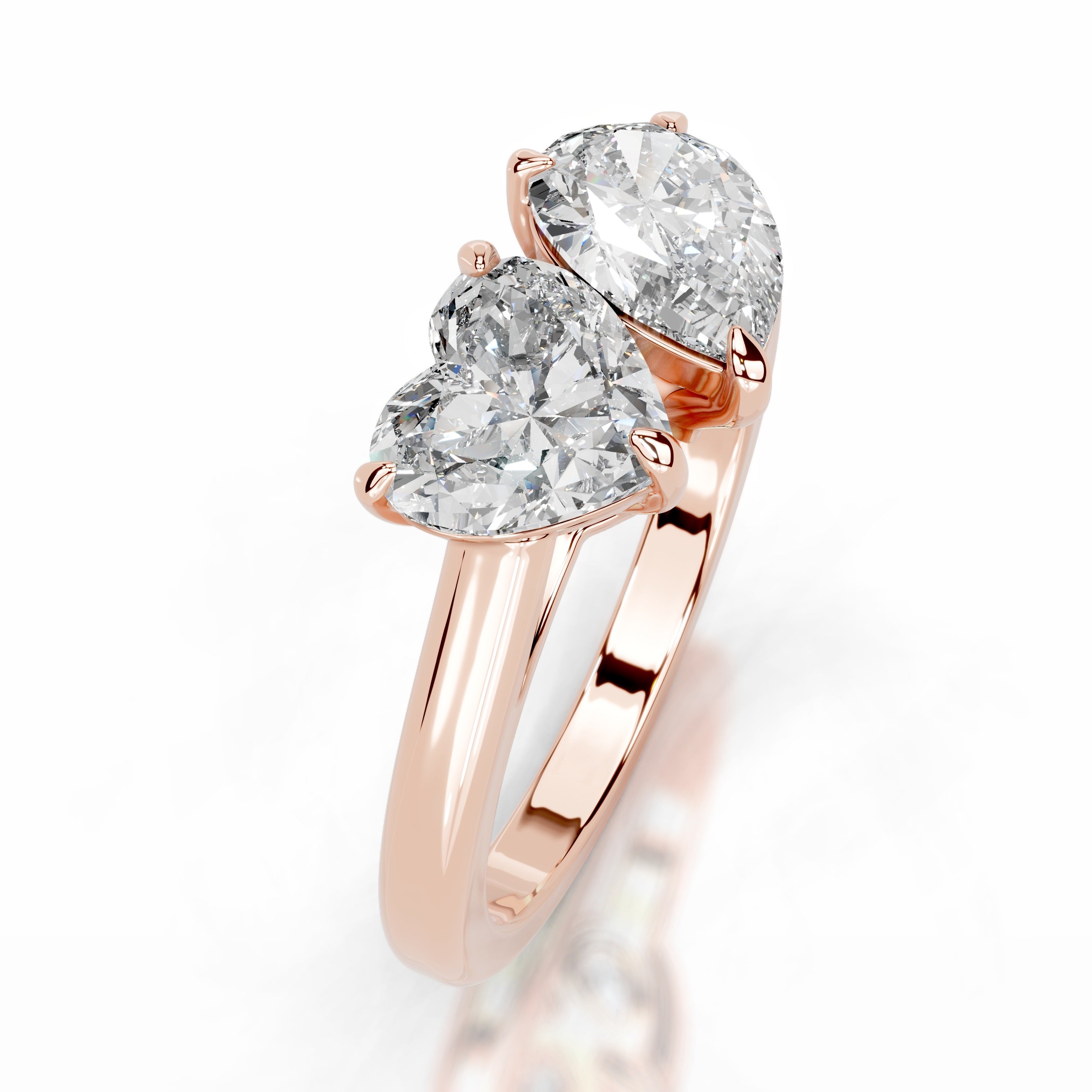 Shay Lab Grown Diamond Ring - 14K Rose Gold、mySite、hinf8tx79