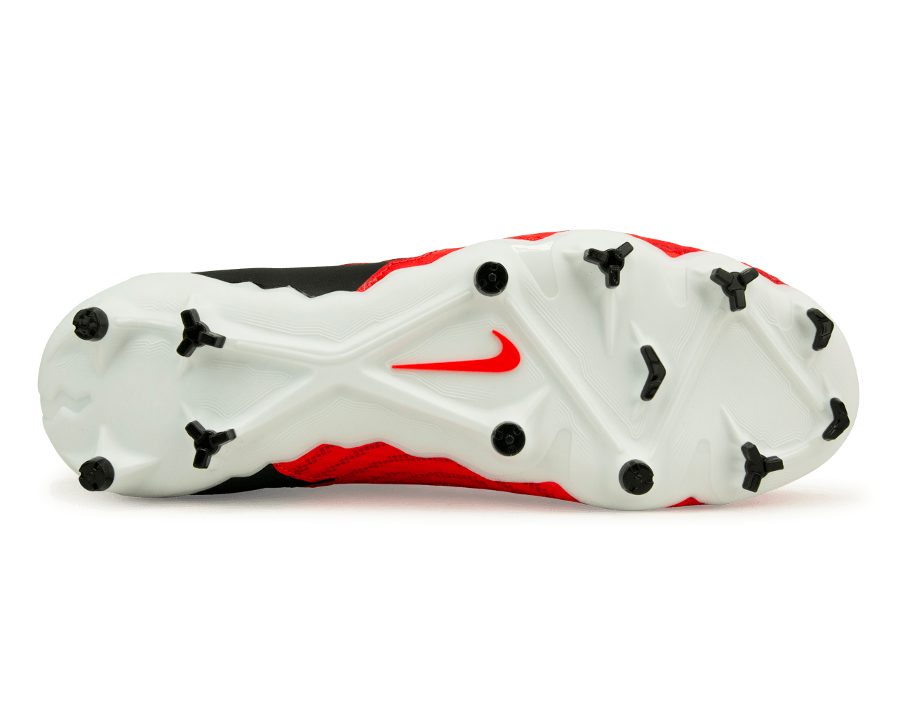 Nike Men's Phantom GX Academy DF FG/MG Red/Black、mySite、noshort