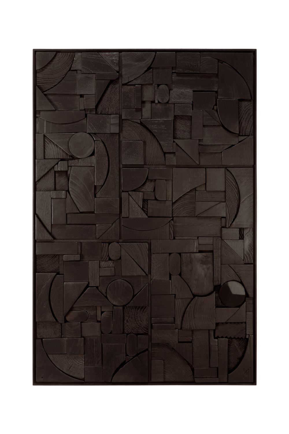 Rectangular Puzzle Wall Art | Ethnicraft Bricks、mySite、neckold