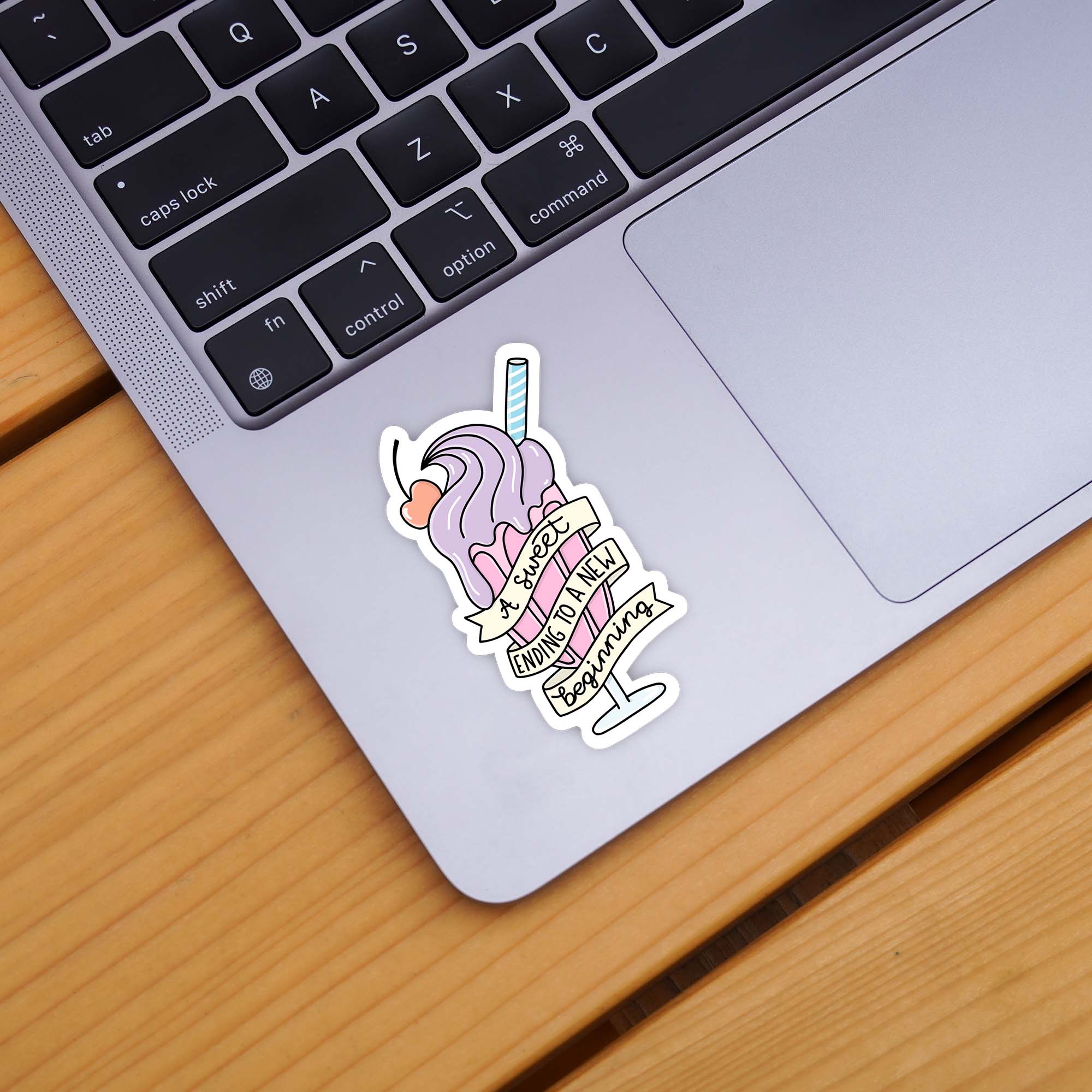  A Sweet Ending To A New Beginning Sticker、mySite、ghnorth