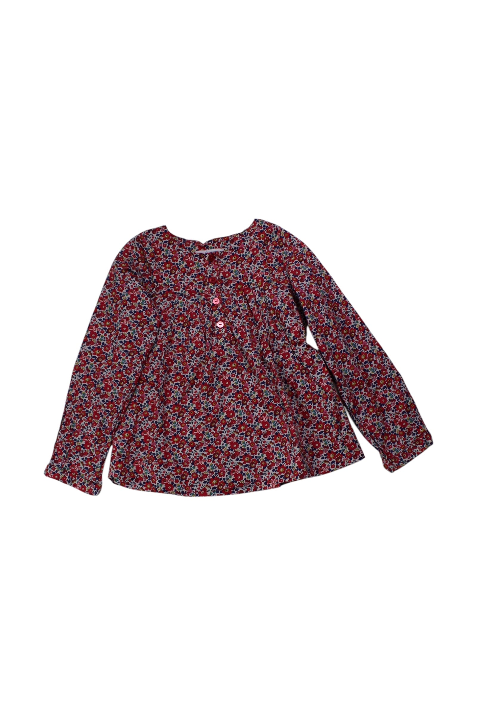 Jacadi Floral Long Sleeve Top 5T、mySite、g9winljtr