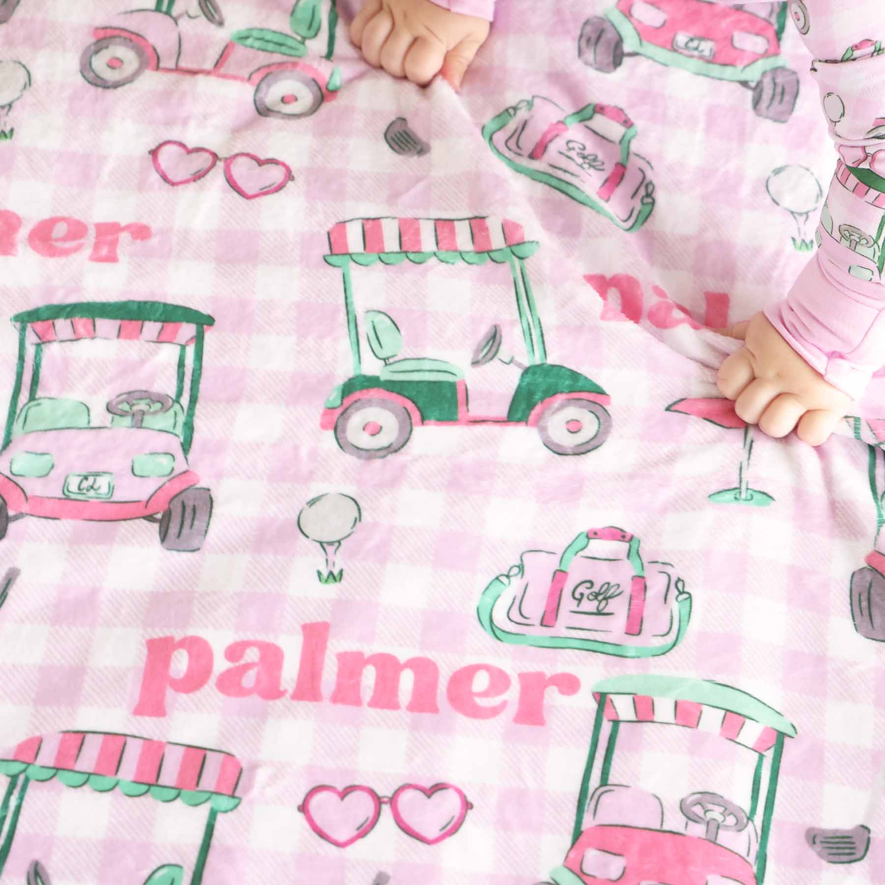  Birdie Babes Personalized Kids Blanket | Pink、mySite、layawaytickets