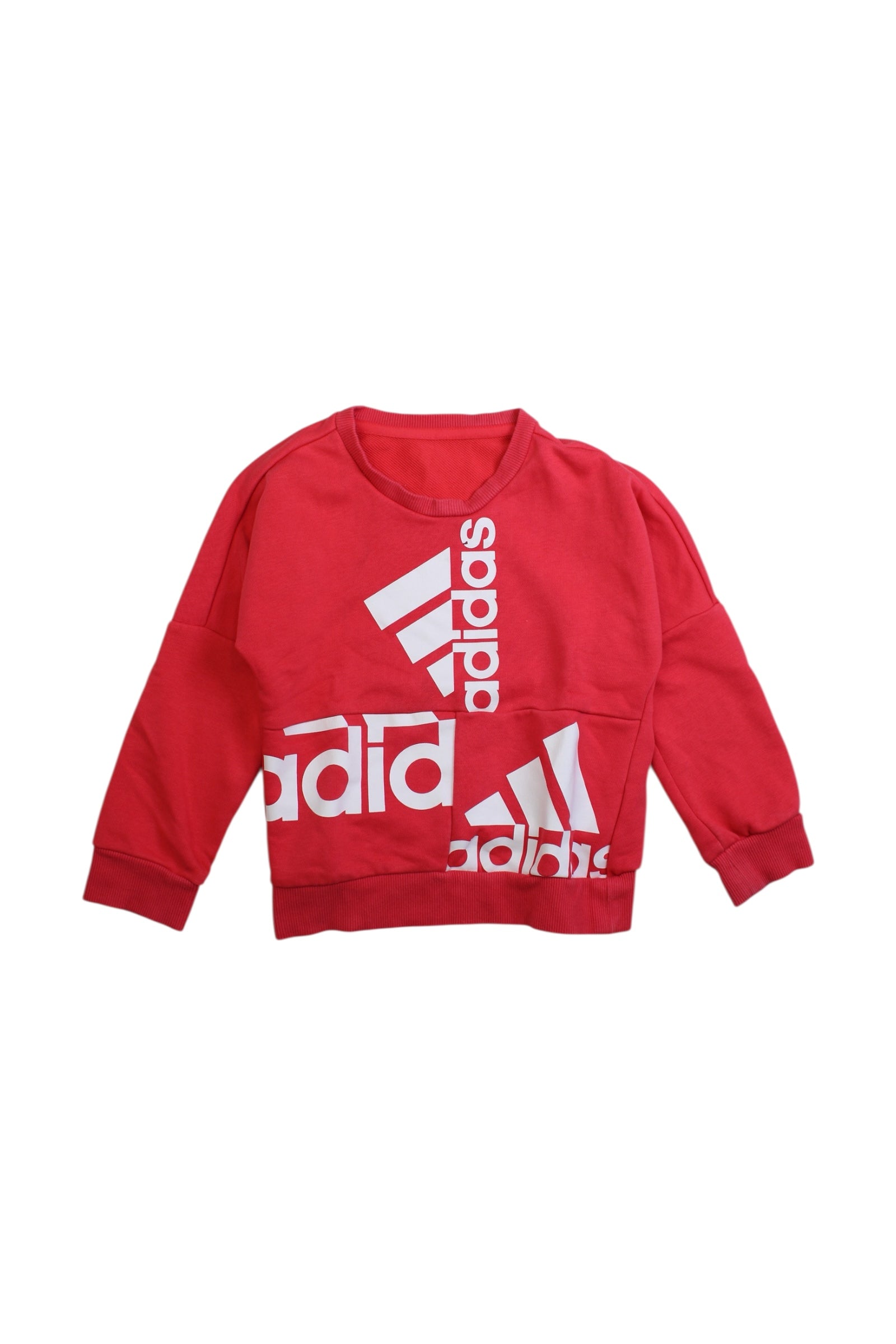 Adidas Logo Crewneck Sweatshirt - Size 5T、mySite、g9winljtr