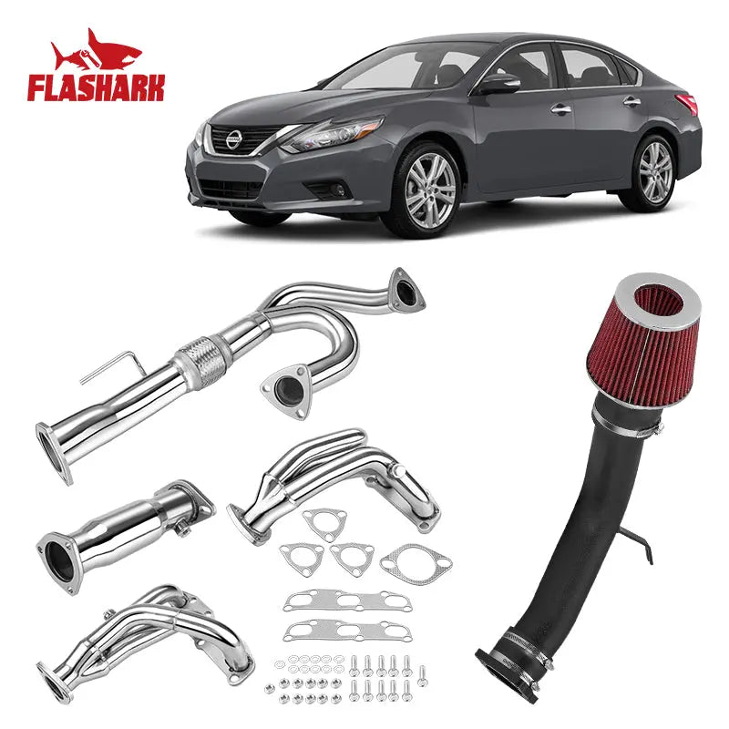 2002-2006 Nissan Altima Exhaust Header Air Intake Kit All-In-One Kit、mySite、nflplayoffbracketp